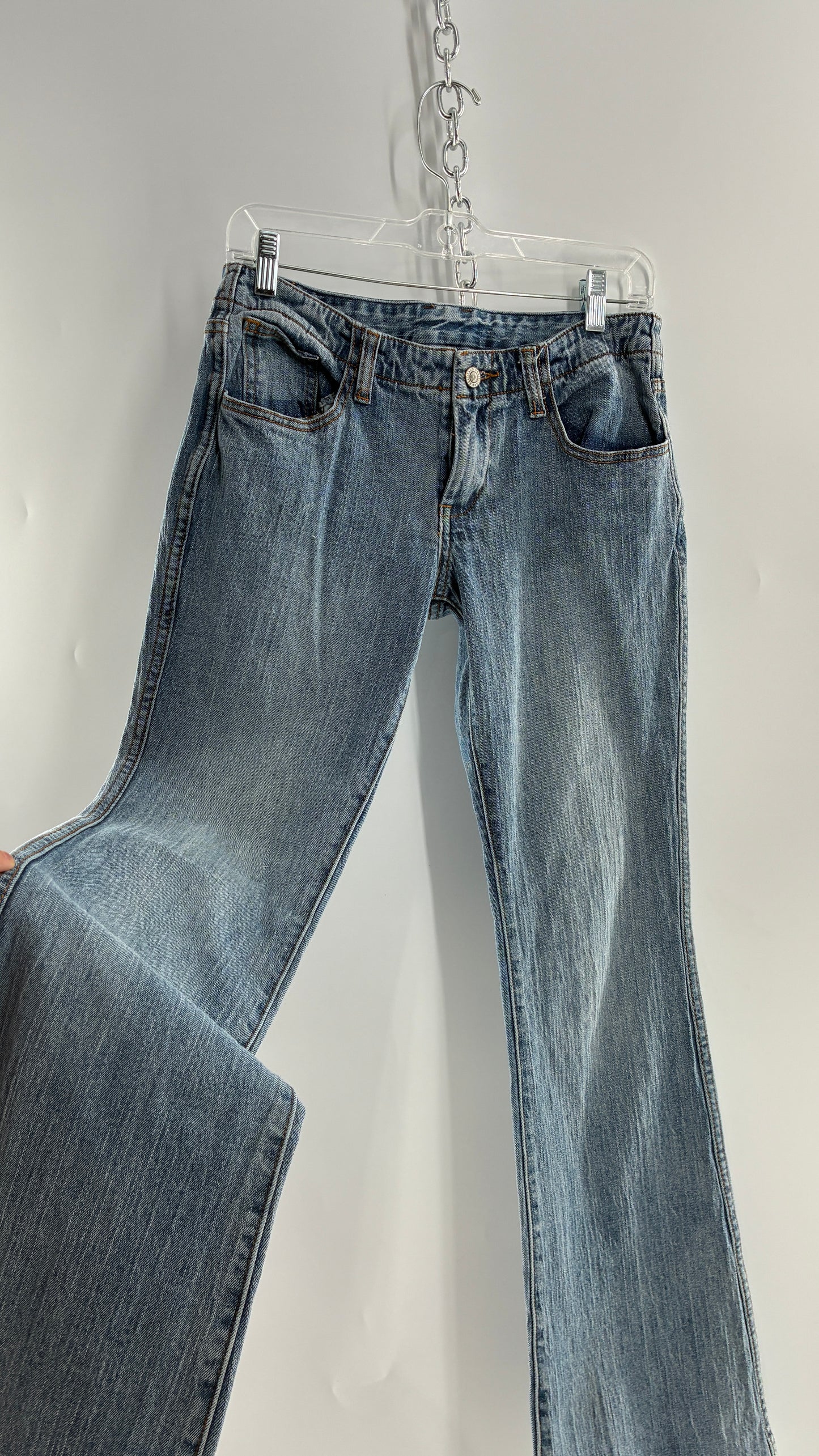 Vintage John Galt Ultra Low Rise, Light Wash Jeans (S)
