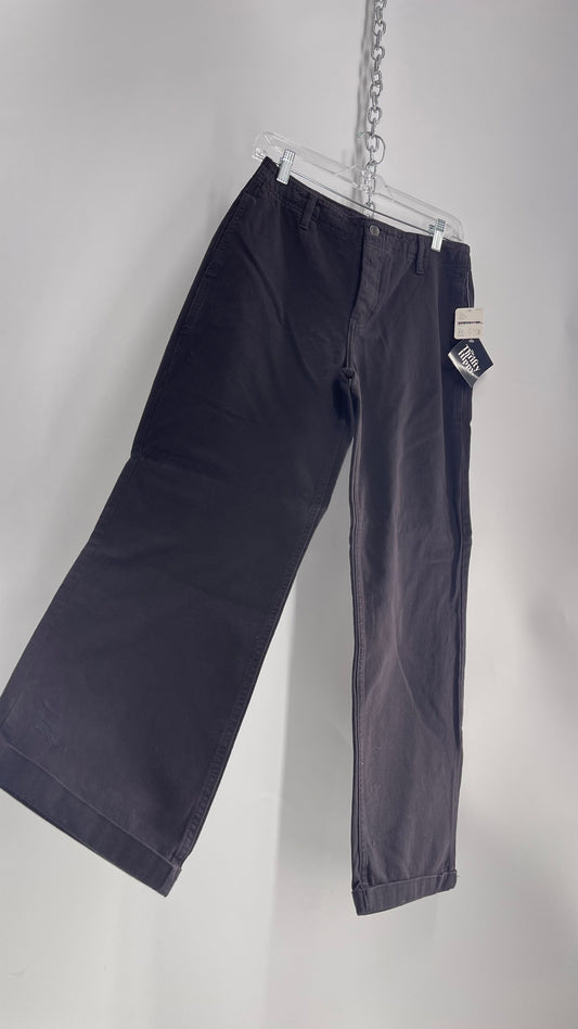 Free People Black Chinos/Skater/Carpenter Pant with Tags Attached (26)