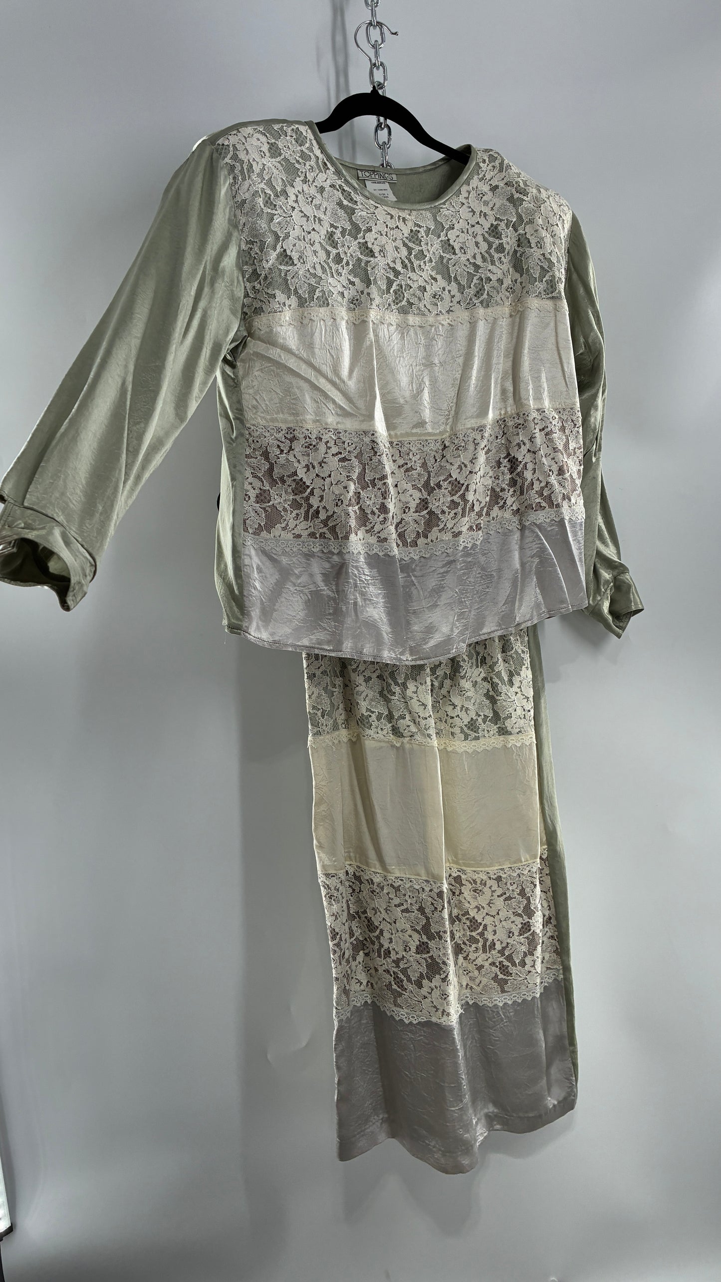 Vintage TOPPINGS Paneled Set (8)