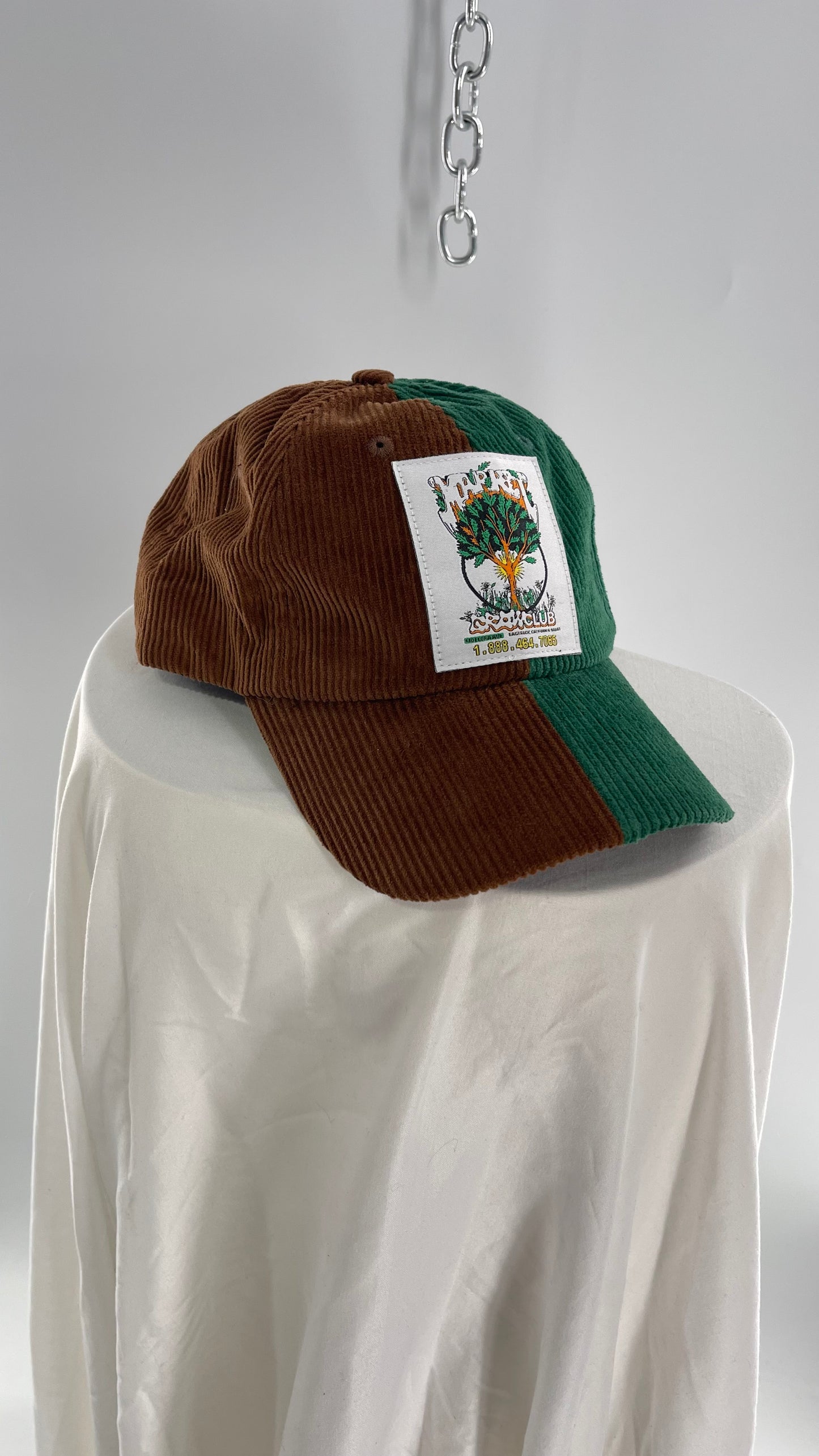 Corduroy MARKET Grow Club Baseball Hat