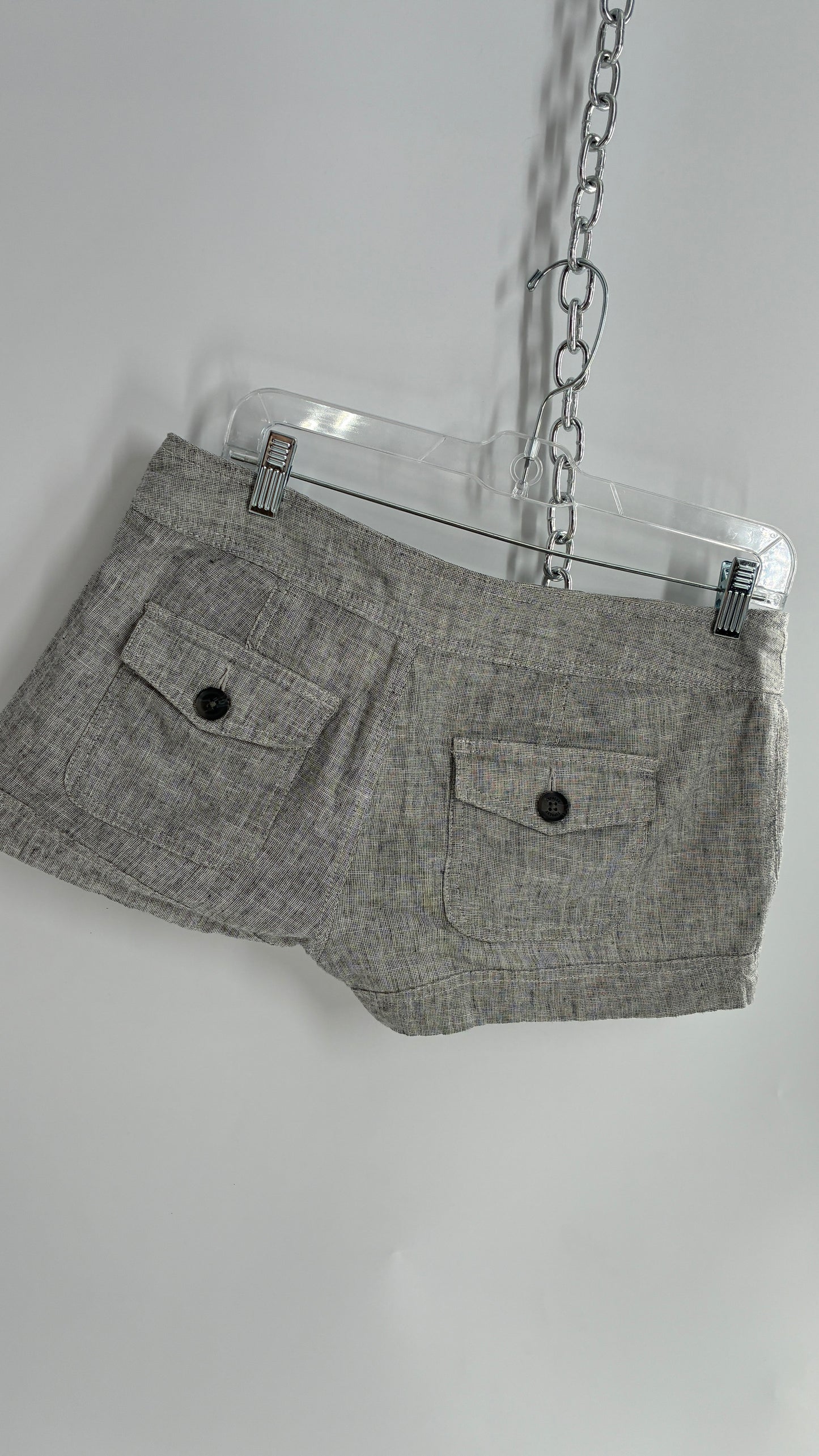 Vintage 1990s EXPRESS Low Rise Micro Short with Button Side Detailing (4)