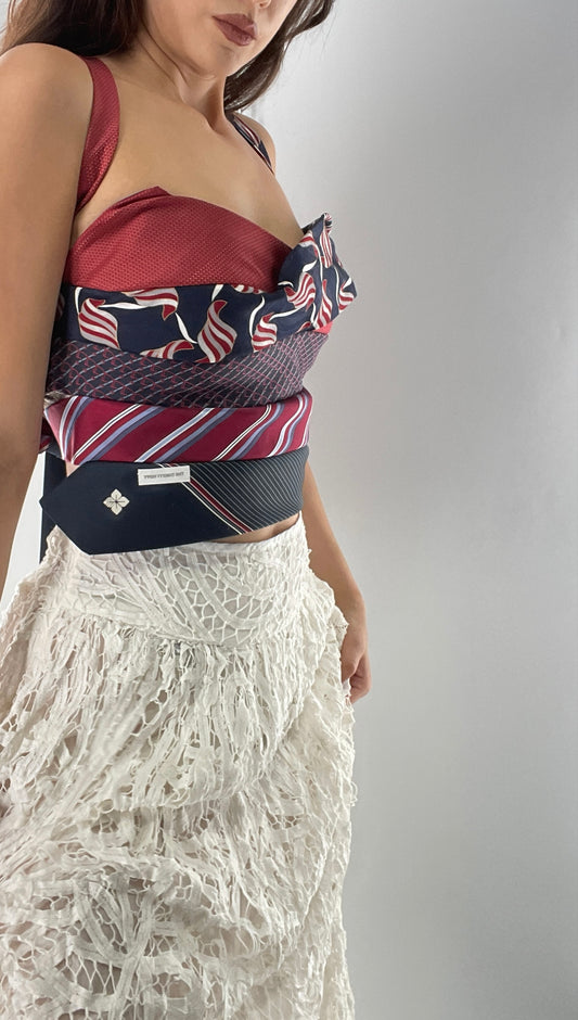 All Tied Up Fourth of July Top (One Size)