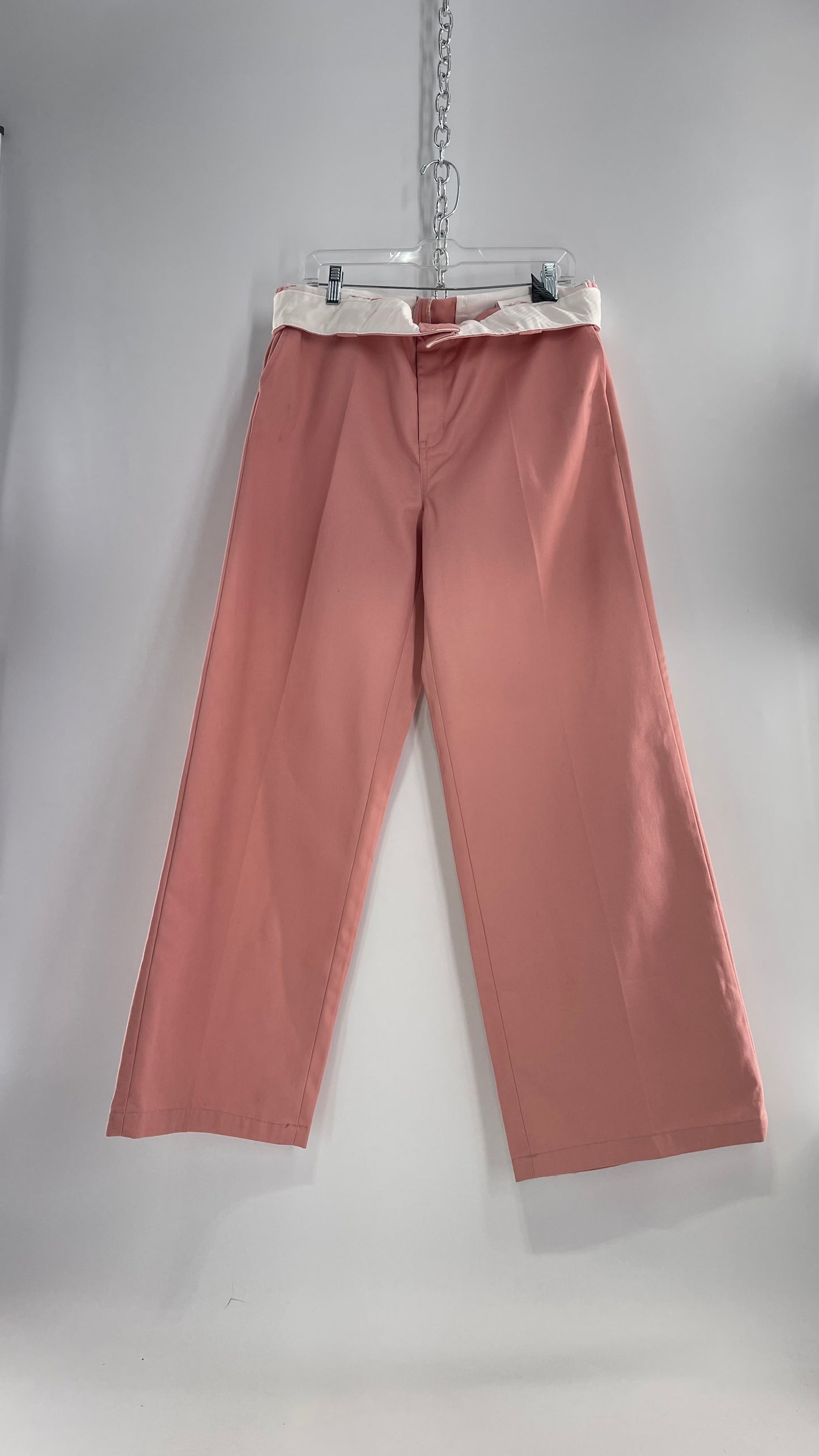 Pink Dickies Wide Leg Pants (12R)