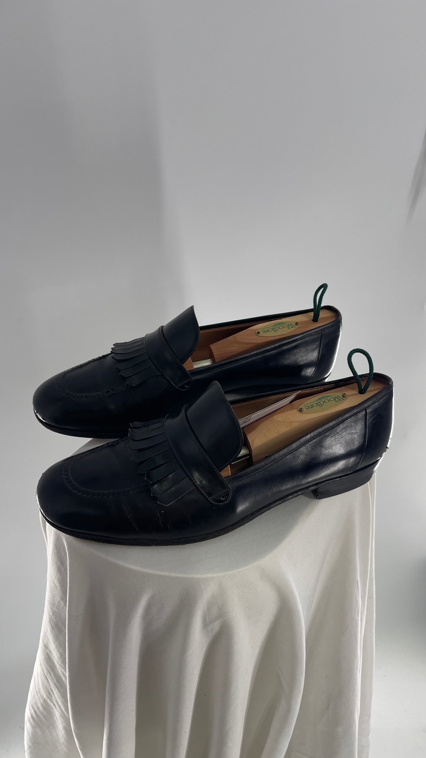 Vintage Gucci Black Patent Leather Loafer (42.5)