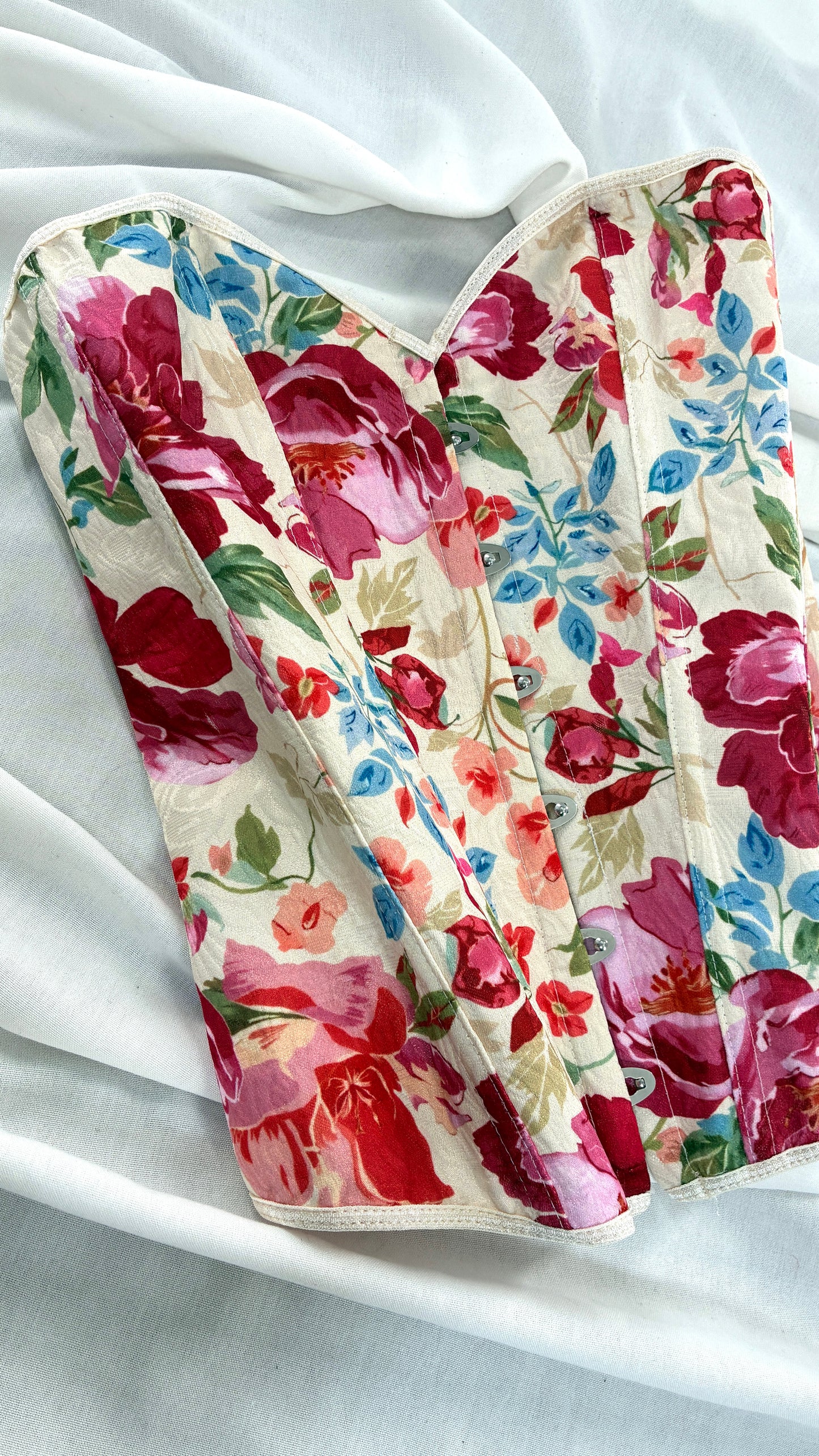 Floral Brocade Corset (Large)