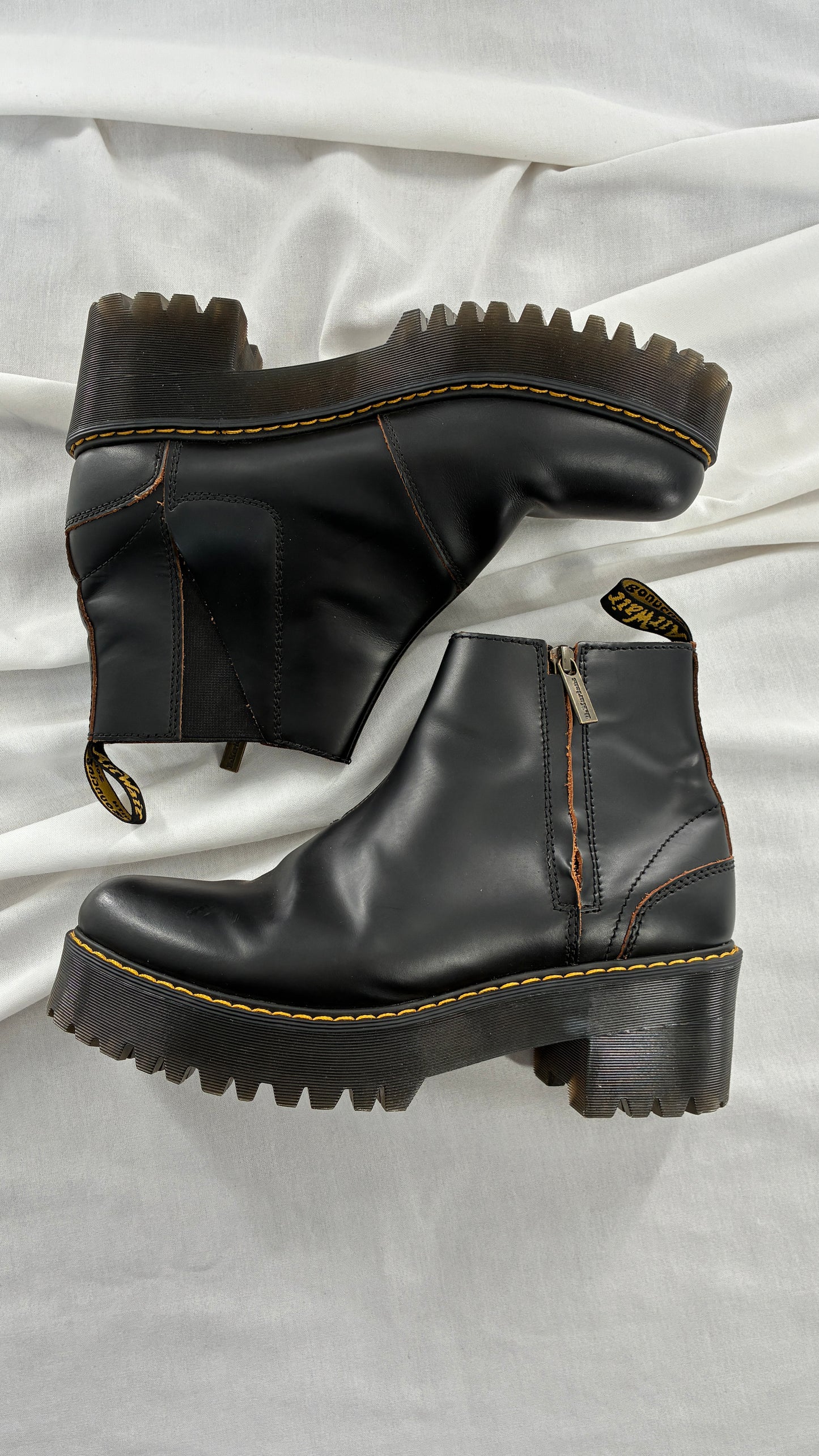 Vintage Doctor Martens Platform Rometty II Chelsea Boot (10)