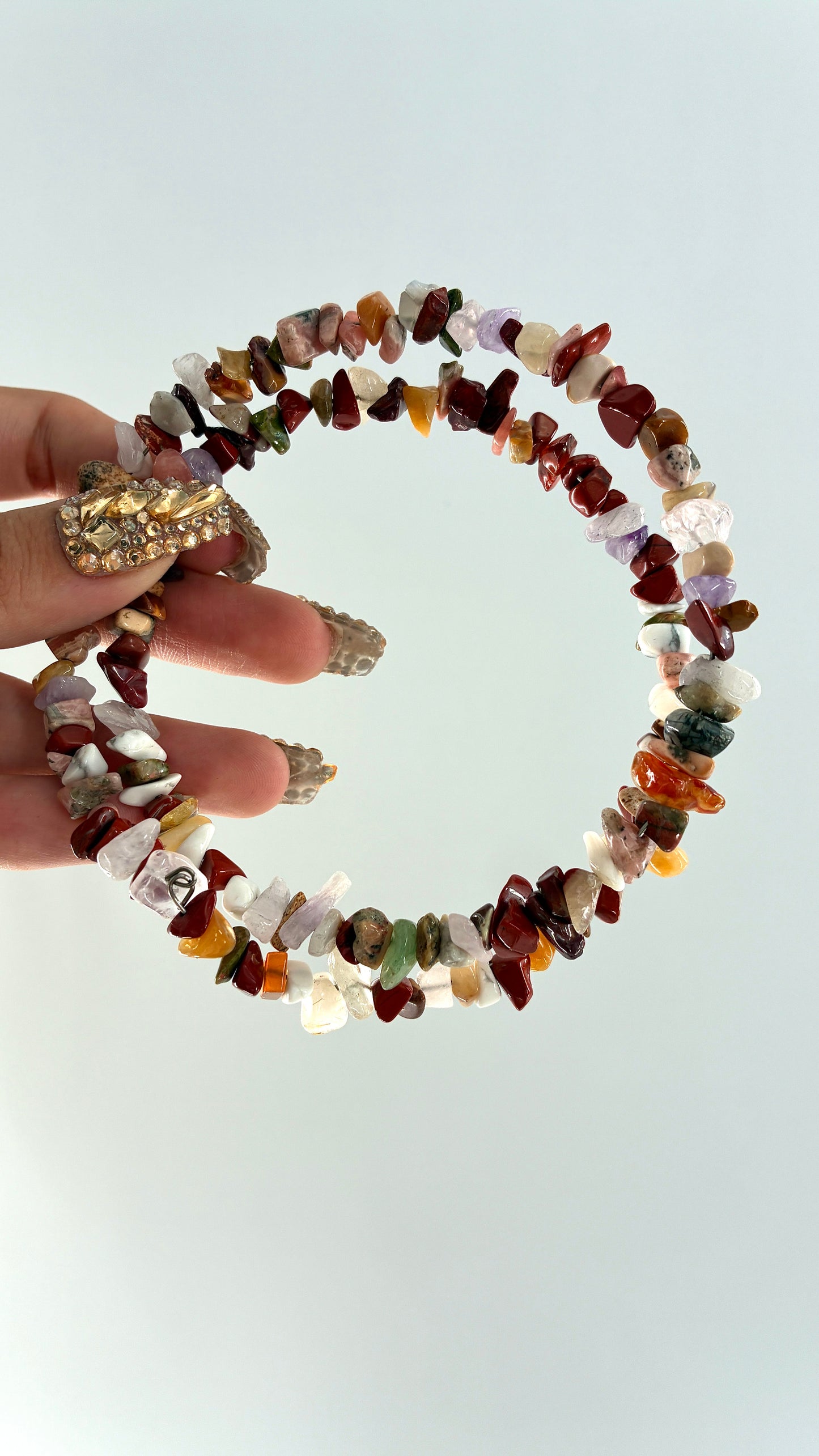 Vintage Stone Arm Cuff