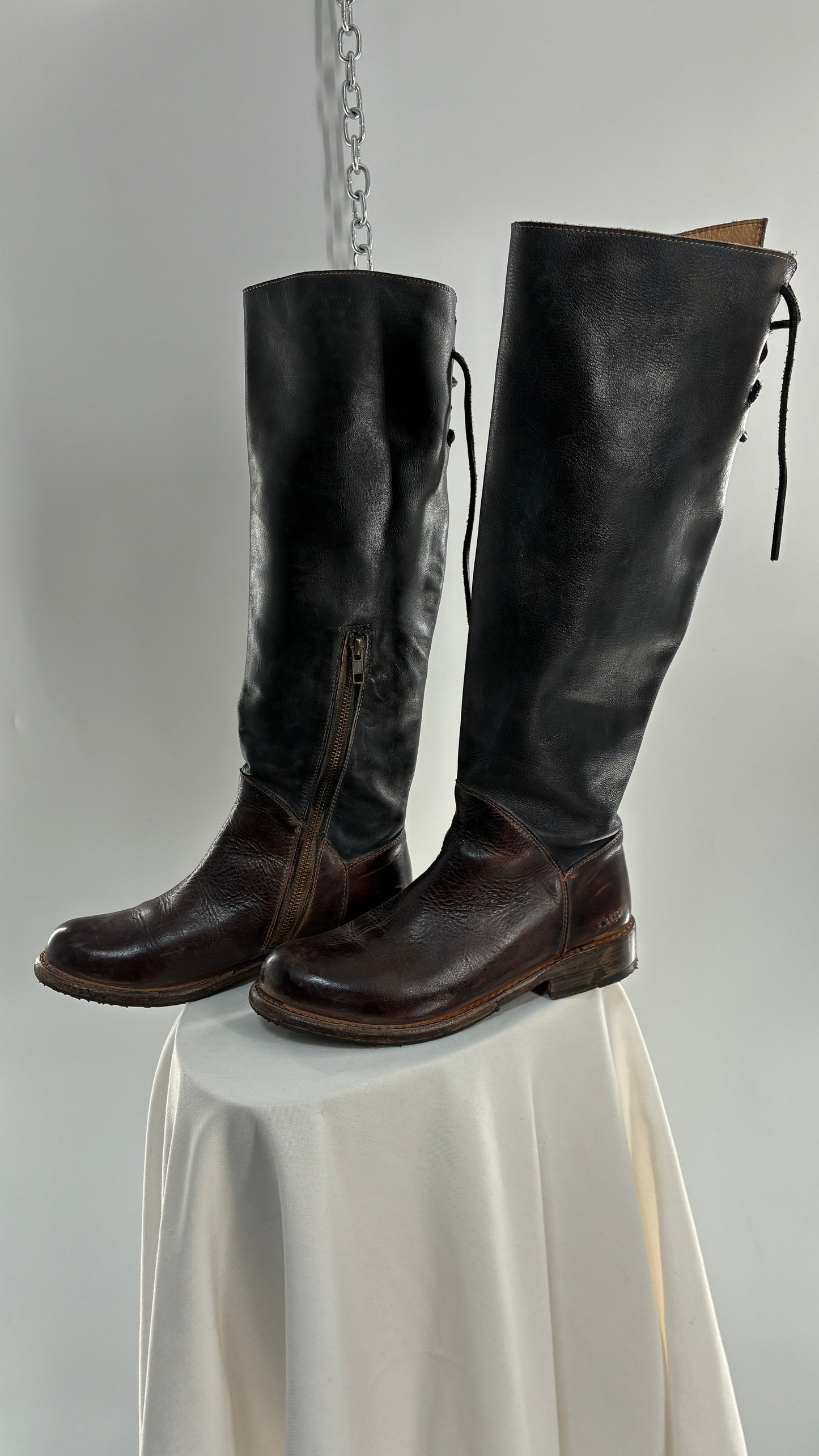 Vintage BEDSTÜ Manchester Two Toned Tall Riding Boots (7)