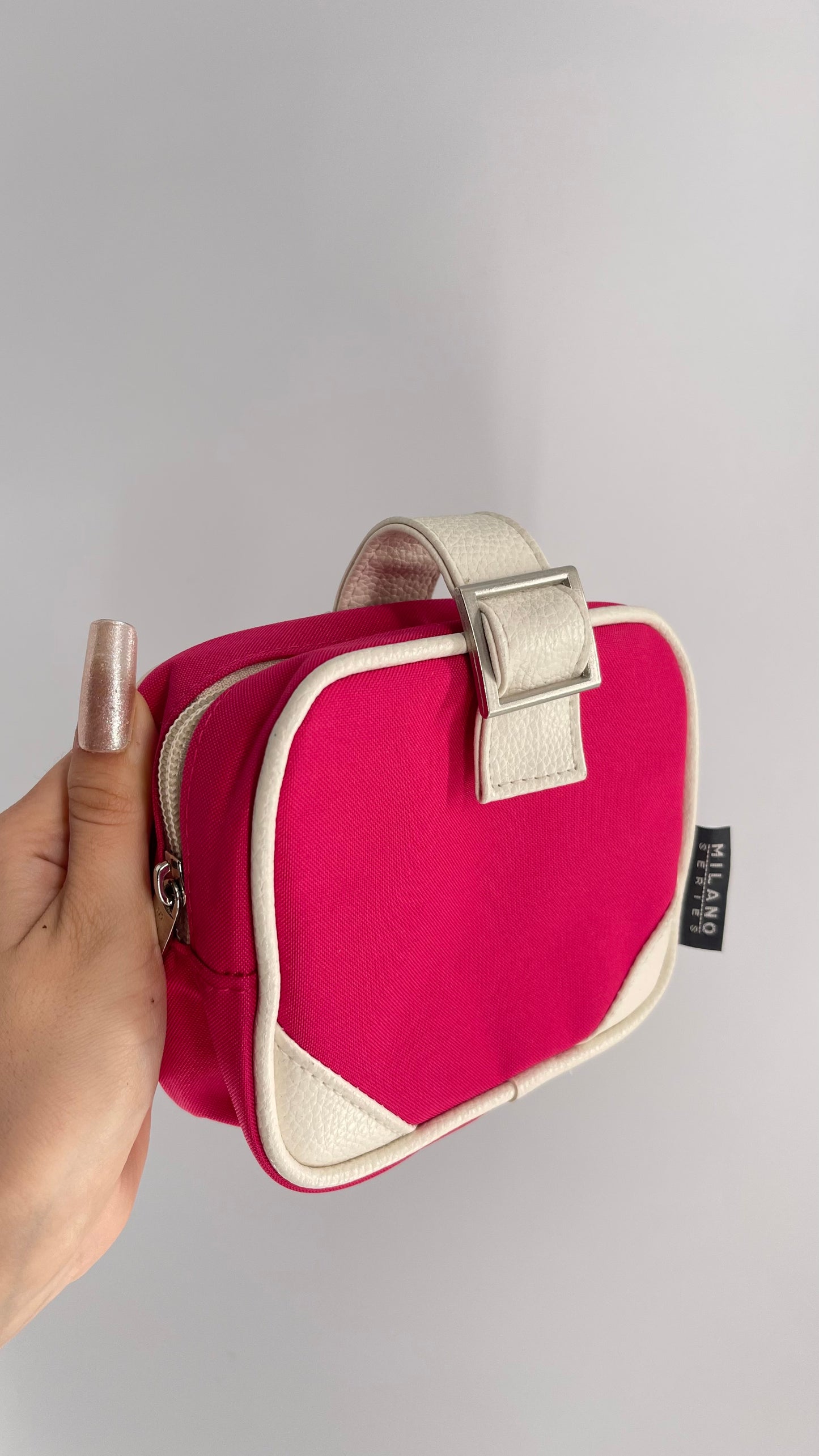 Vintage MILANO Hot Pink Series Cosmetics Bag