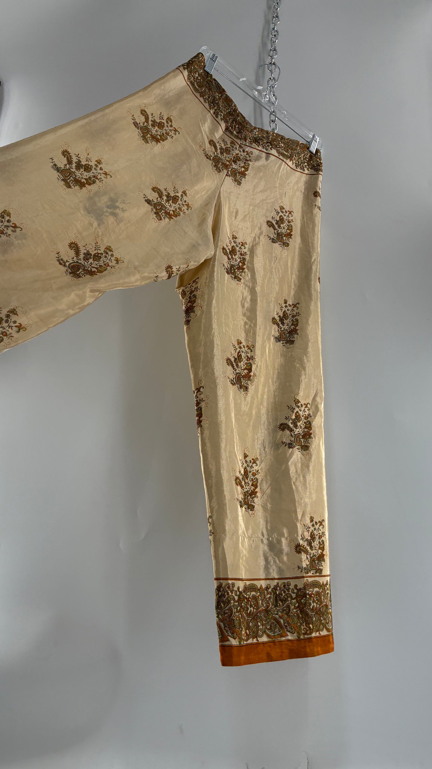 Urban Renewal Urban Outfitters Silky Lounge Pant Upcycled Vintage (Small)