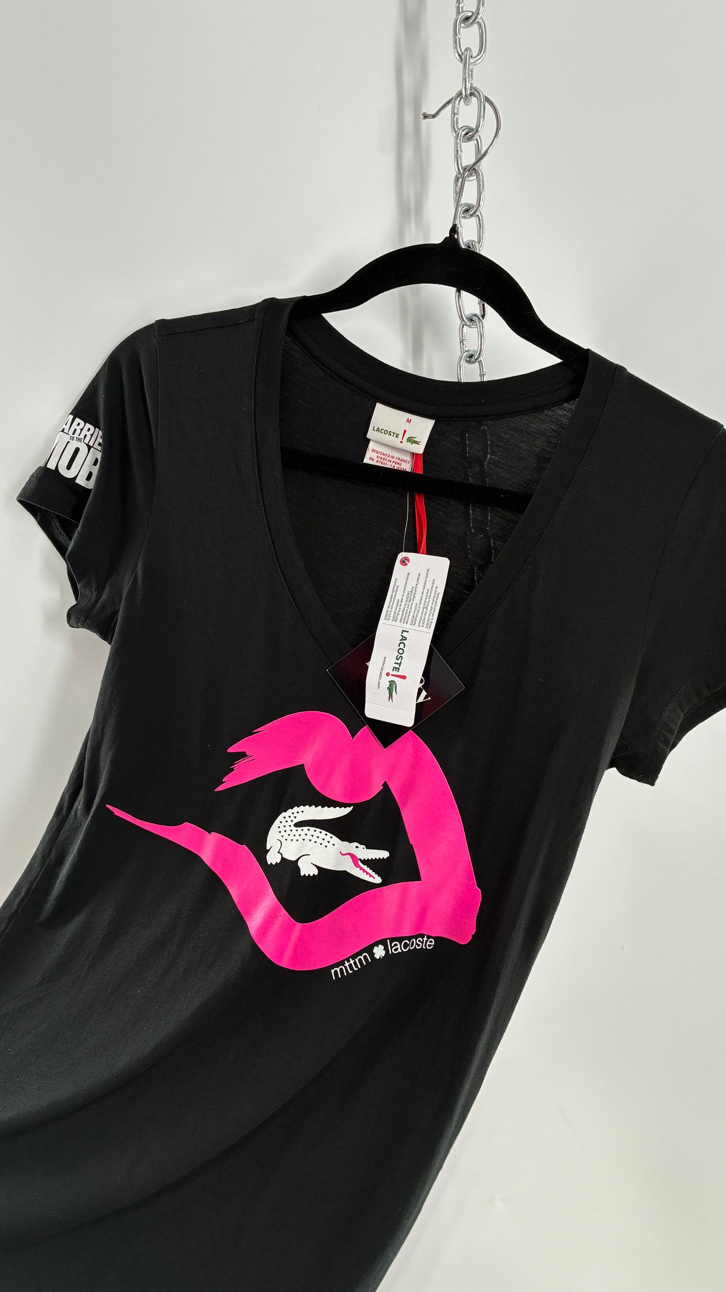 Vintage MARRIED TO THE MOB X LACOSTE (Medium)