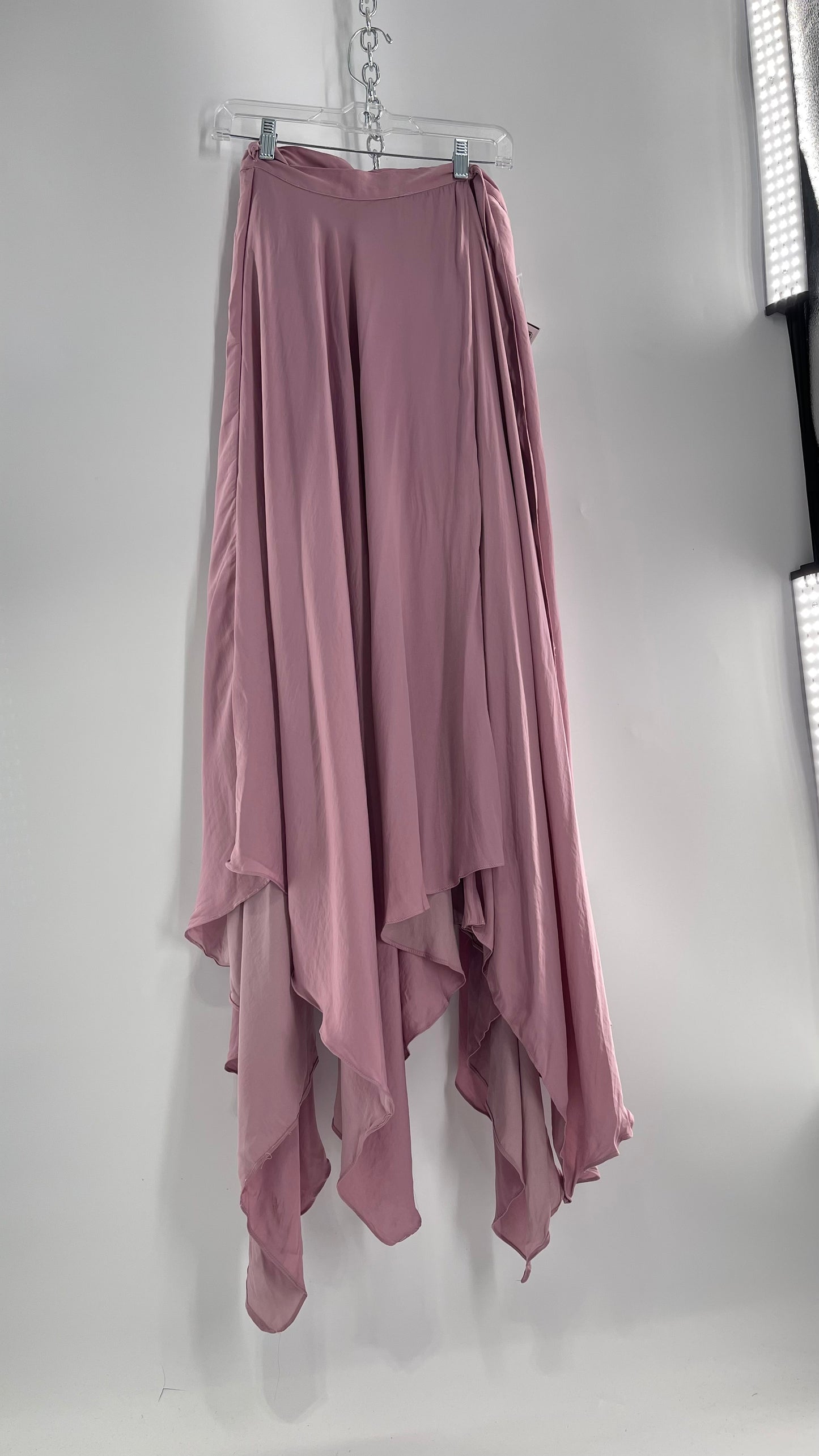 Free People Lavender Handkerchief Hem Skirt with Tags Attached (Medium)