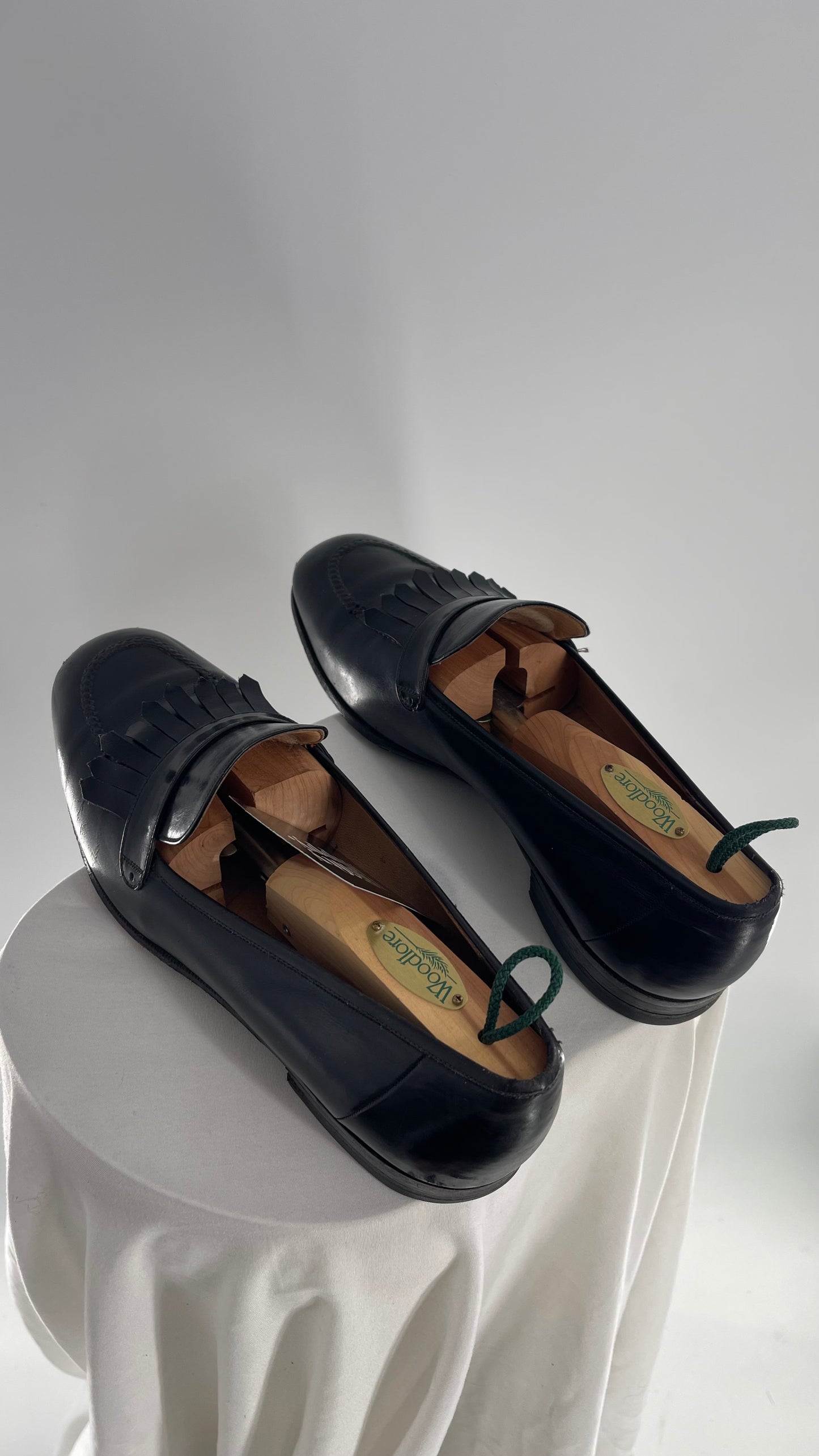 Vintage Gucci Black Patent Leather Loafer (42.5)