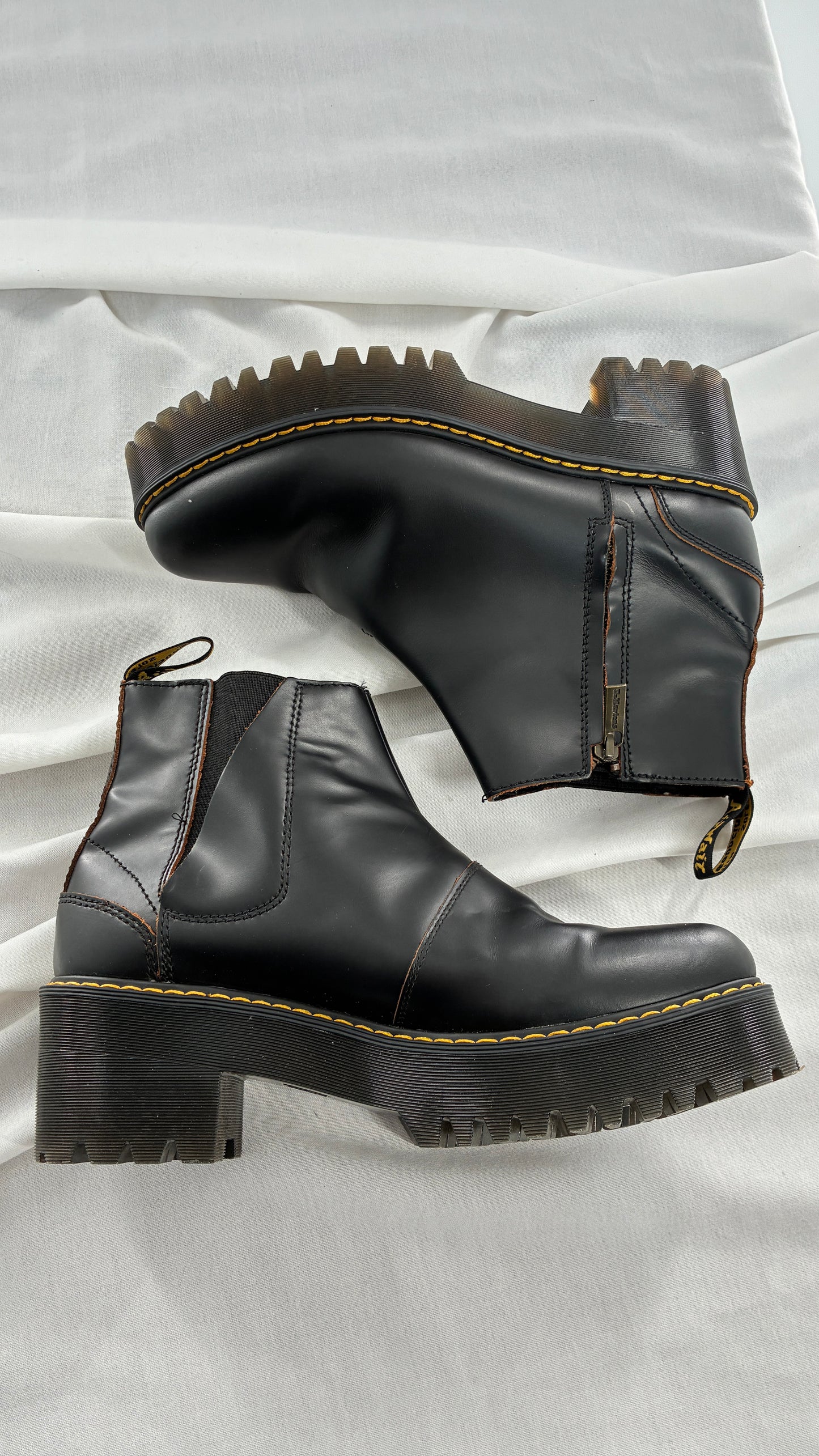 Vintage Doctor Martens Platform Rometty II Chelsea Boot (10)