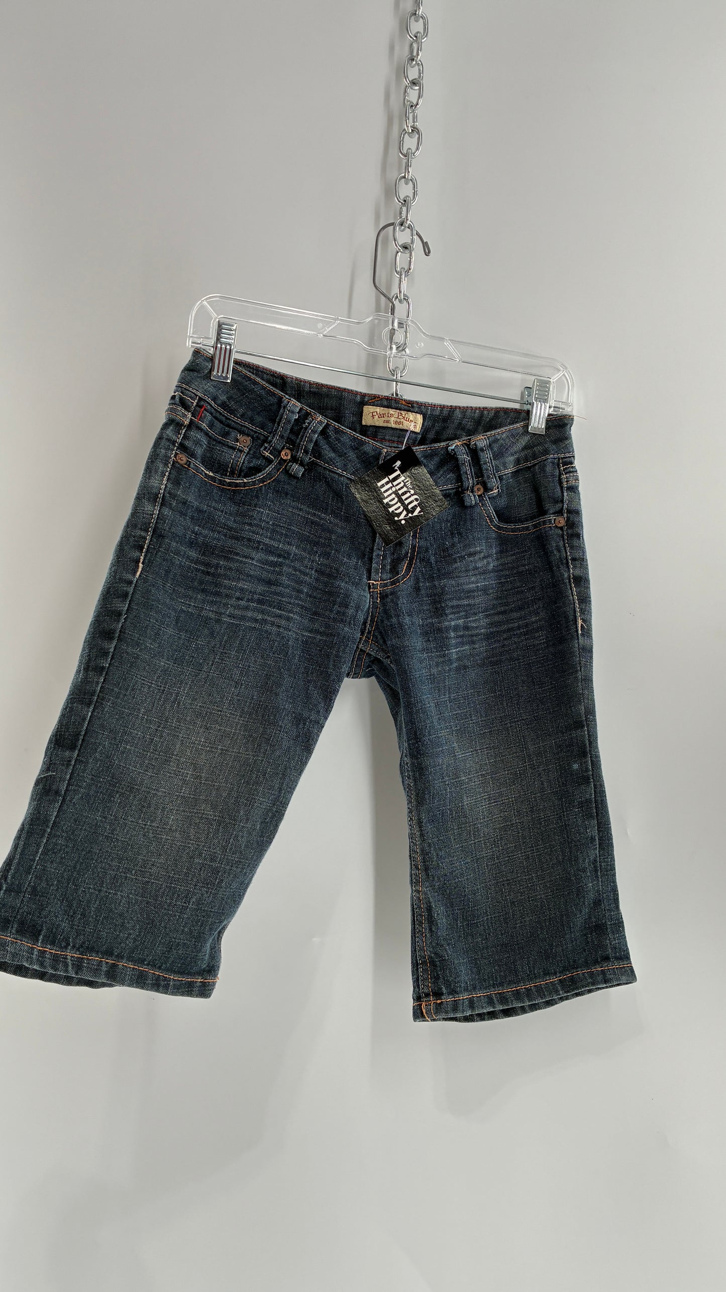 Vintage PARIS BLUES Low Rise Denim Shorts (3)