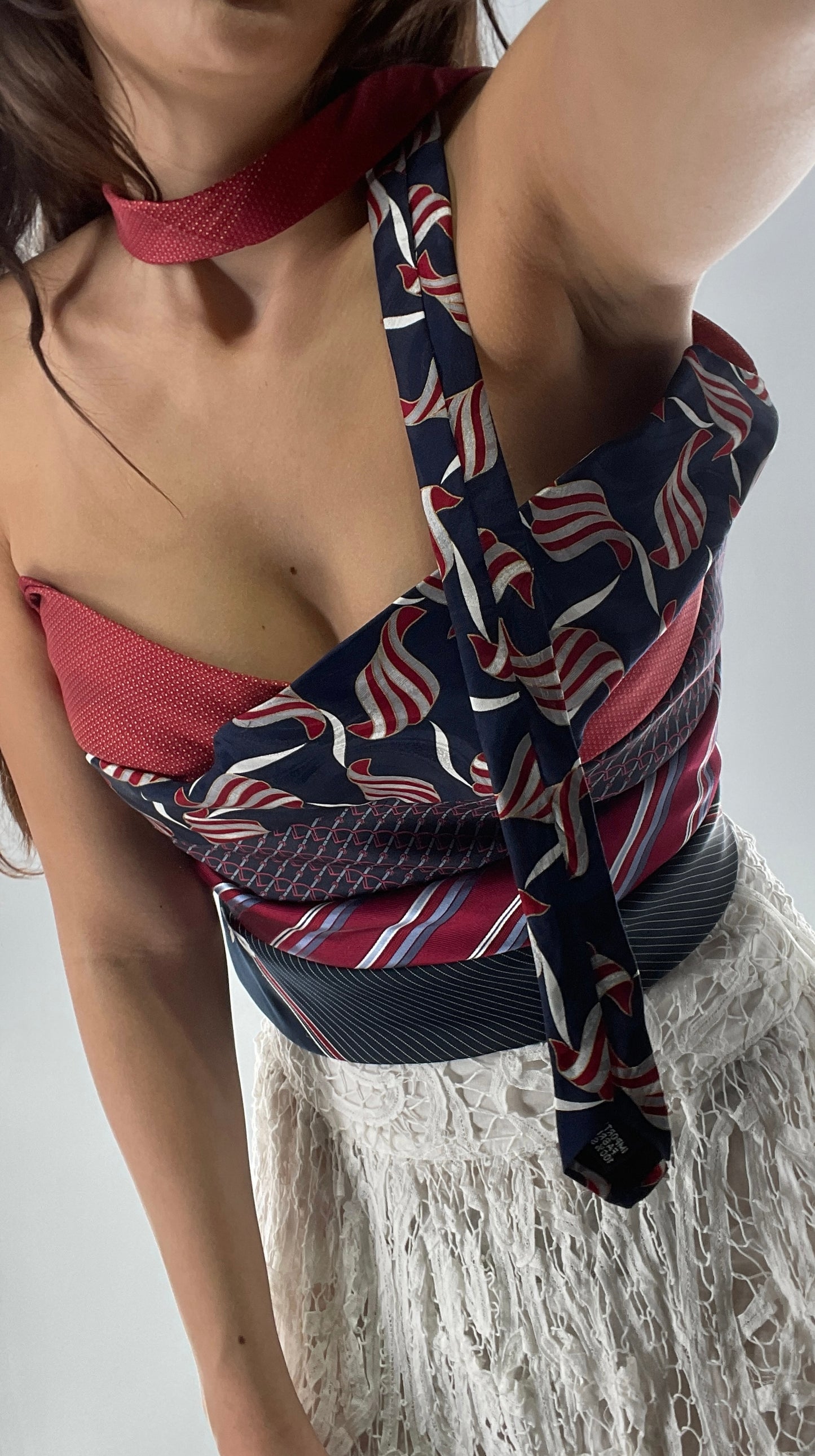 All Tied Up Fourth of July Top (One Size)