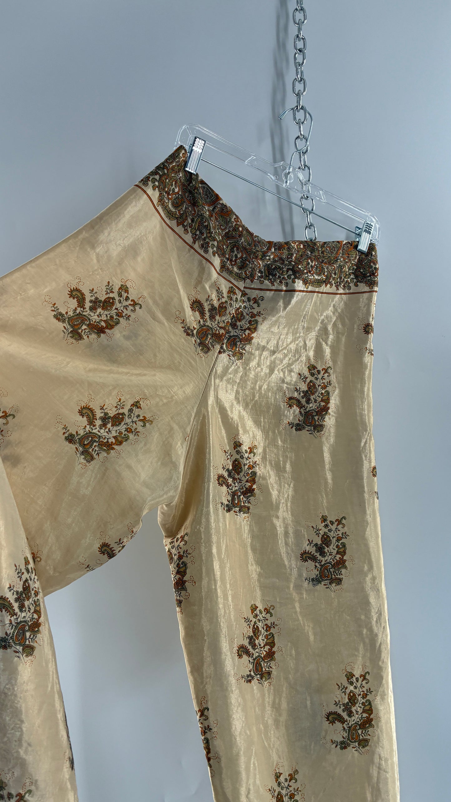 Urban Renewal Urban Outfitters Silky Lounge Pant Upcycled Vintage (Small)