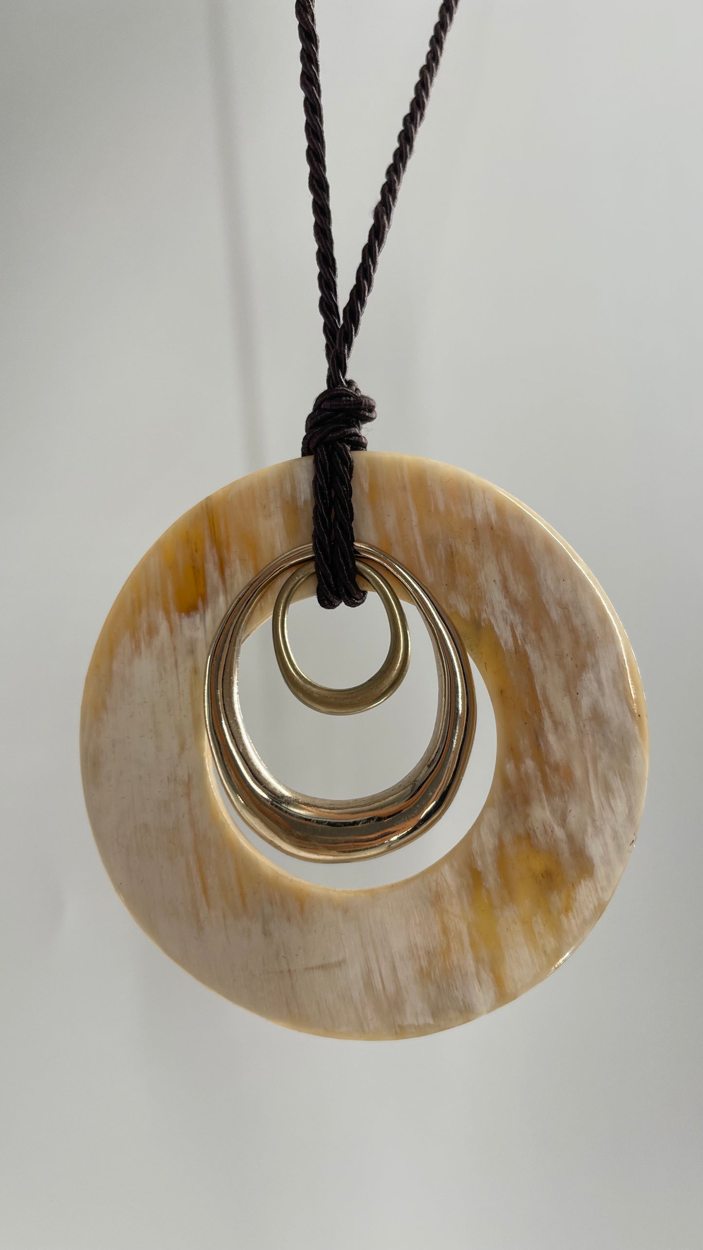 Vintage Pendant “Shell” Necklace