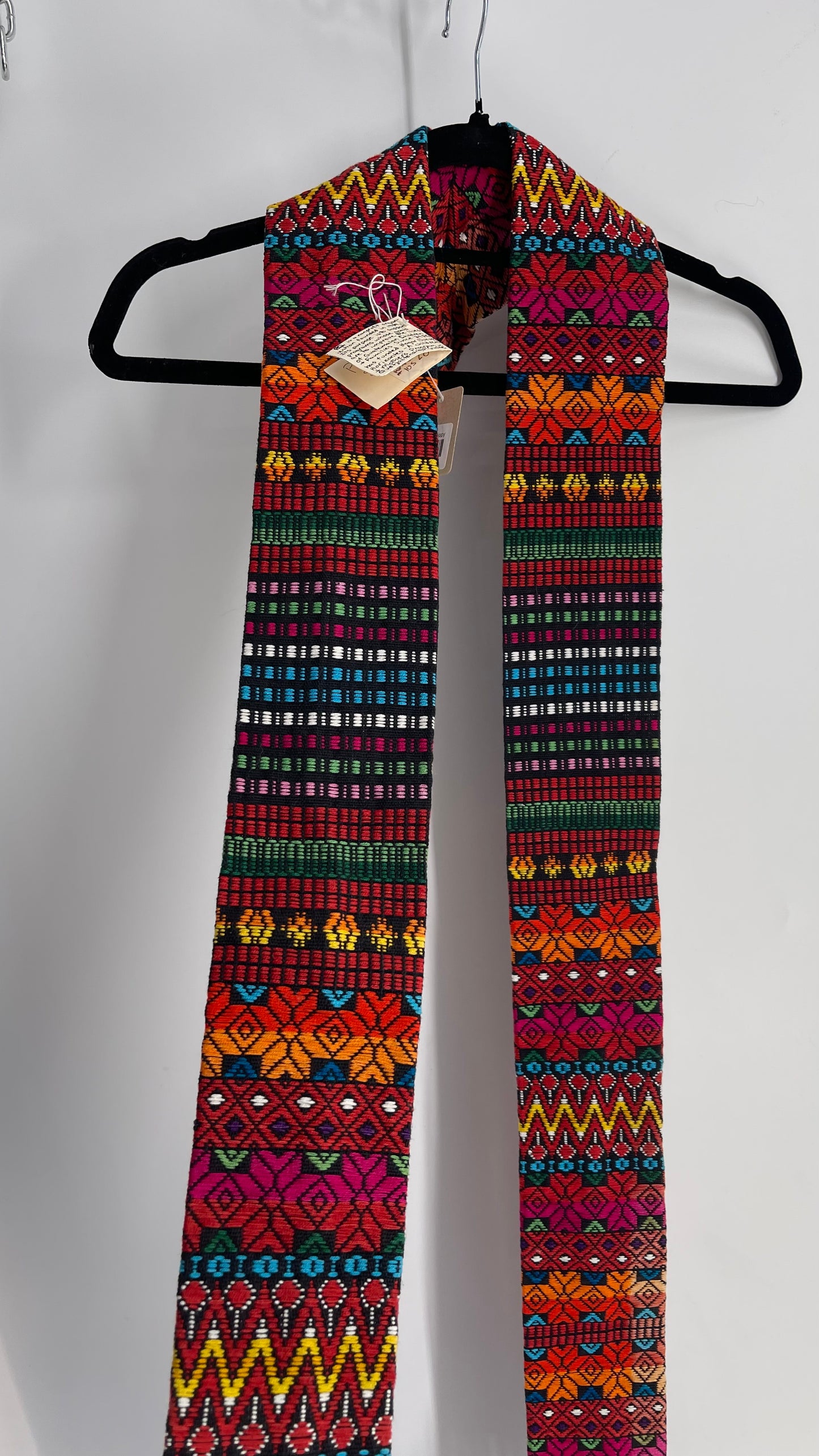 Vintage Multicolored Project Quetzal Knit Woven Priest Stoll