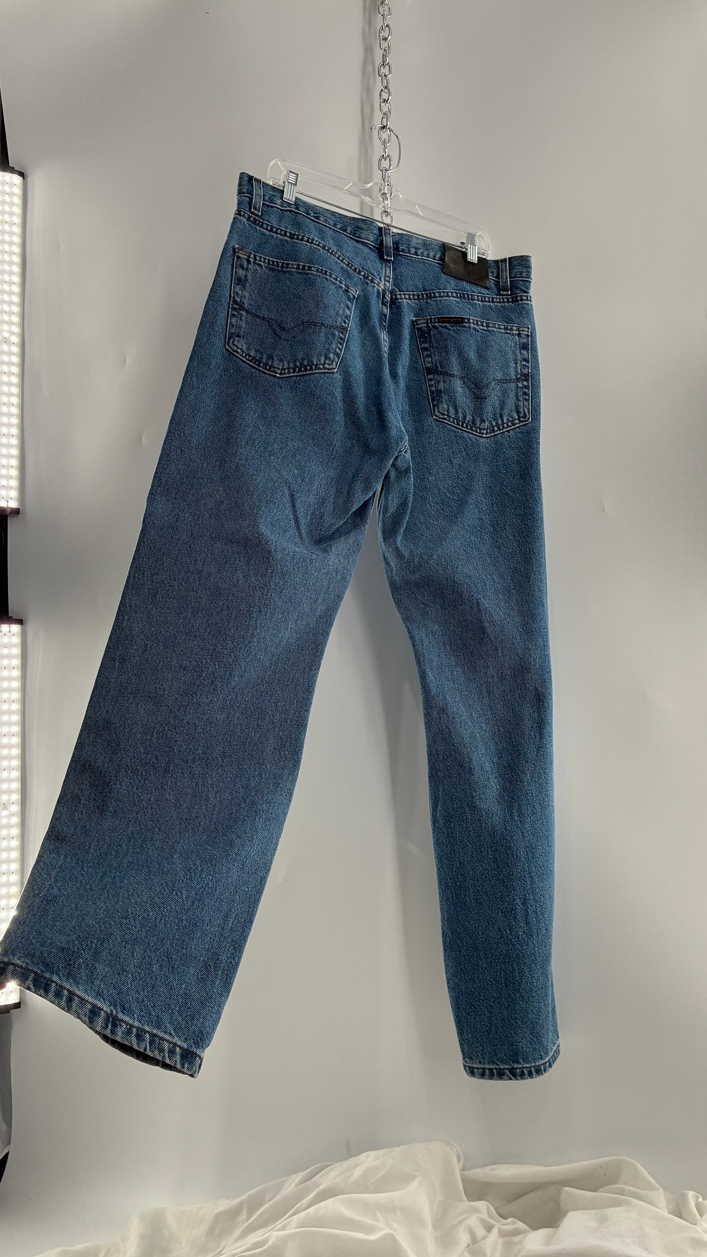 Vintage Harley Davidson Unisex Straight Leg Jeans (36x32)