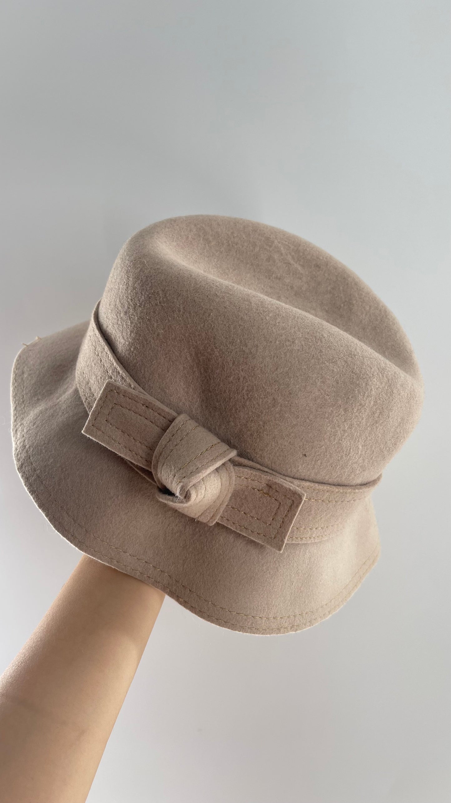 Vintage Tan Talbots Bucket Hat with Tags Attached