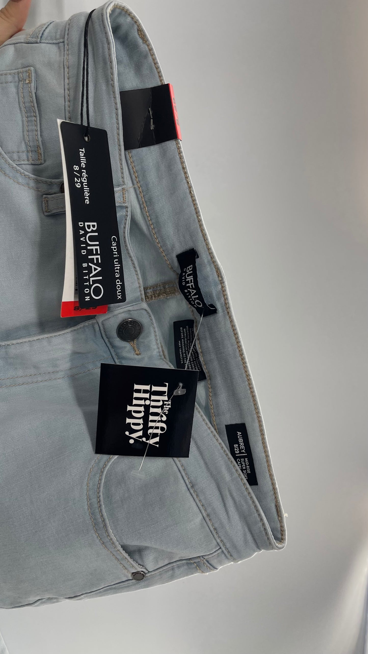 BUFFALO David Bitton Light Wash Jeans with Tags Attached (8/29)