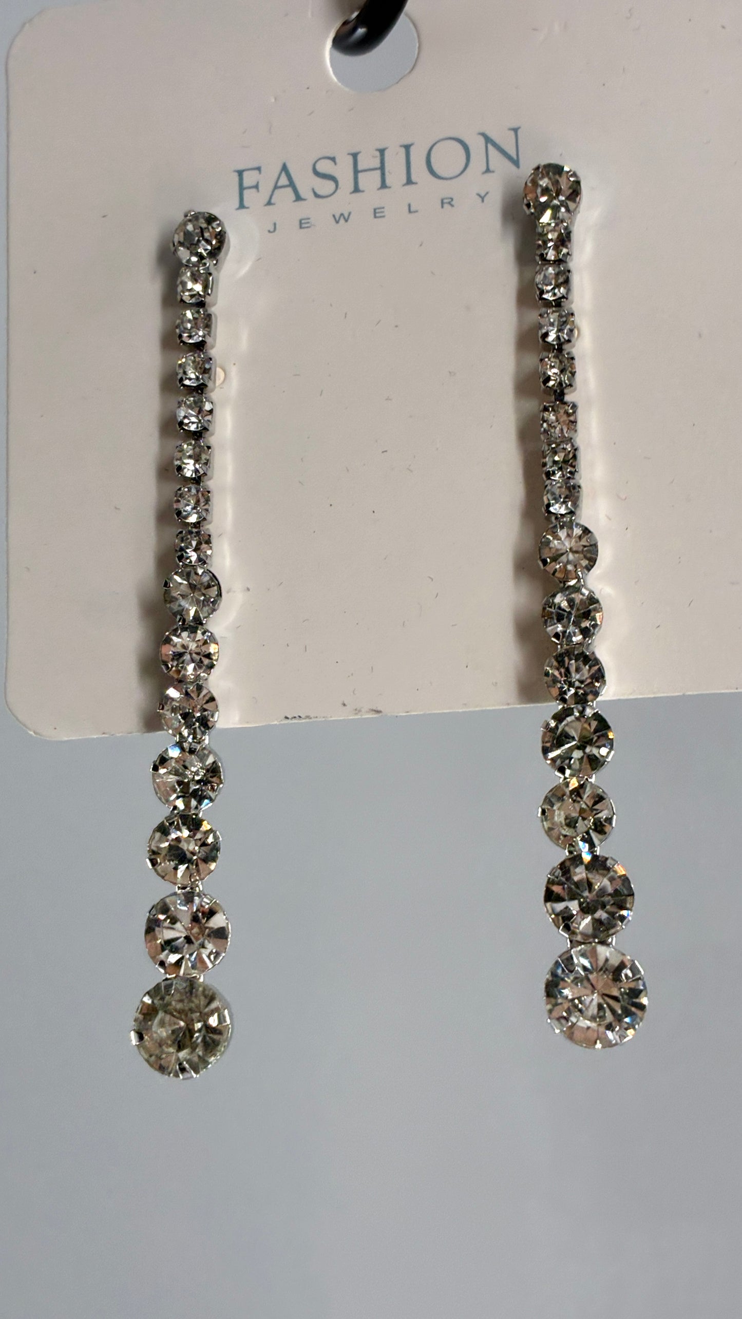 Crystal Pendant Earrings