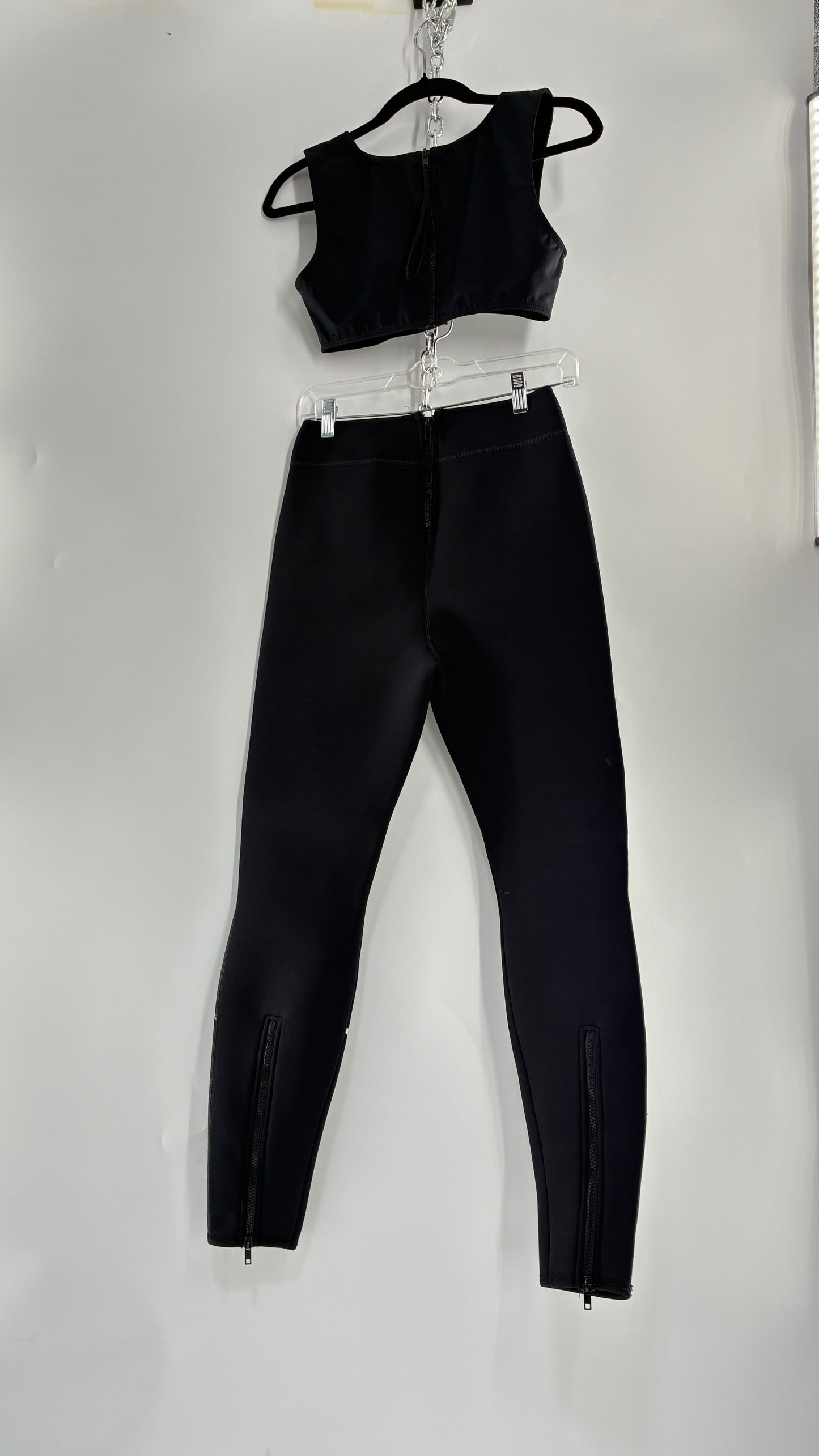 Vintage BEEN TRILL Wet Suit Set, Sports Bra and Neoprene Pants (S Top, M Bottoms)