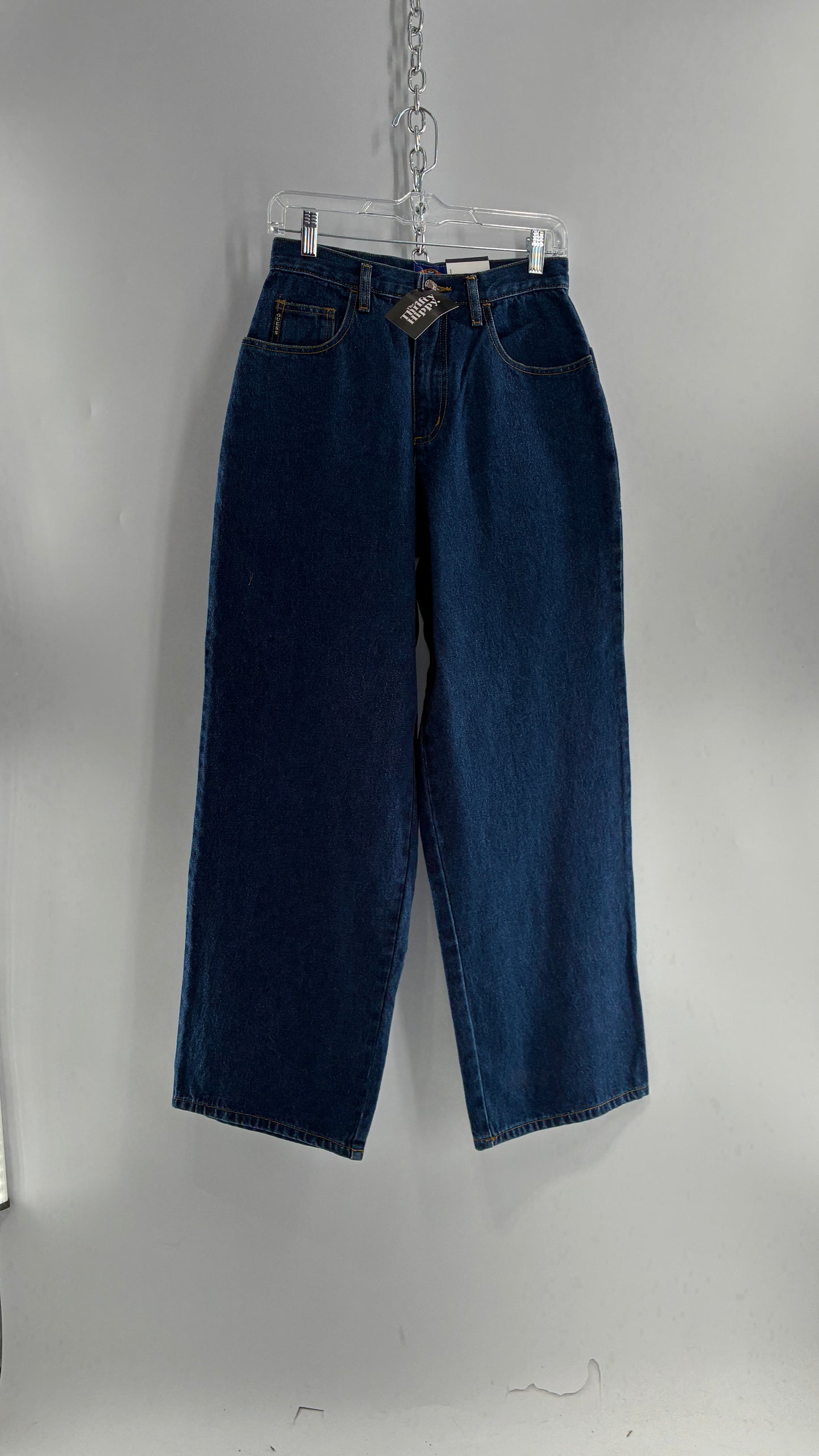 Rare Deadstock Vintage GUESS 1997 Baggy Wide Leg Cargo Jeans (28x29)
