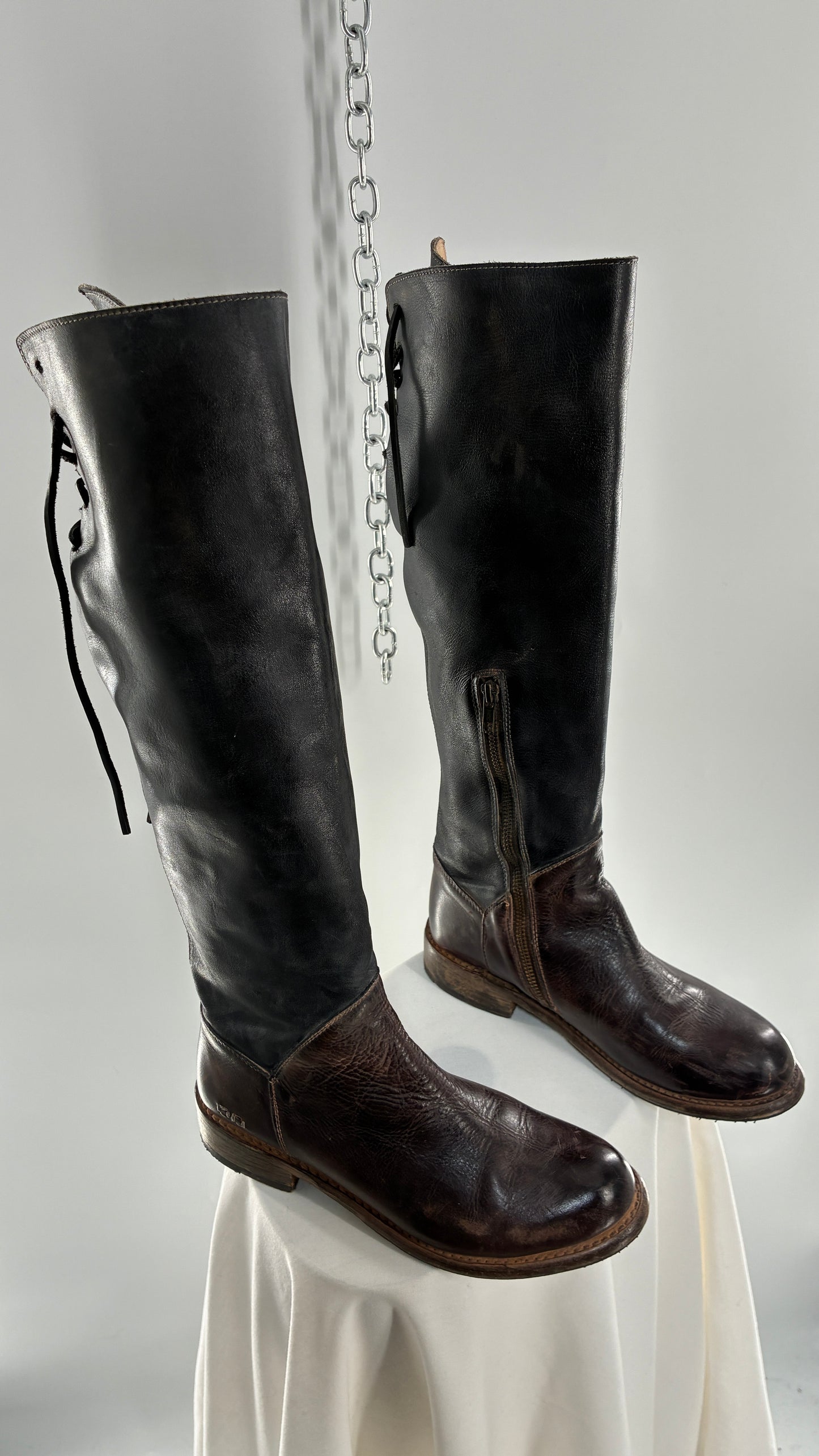 Vintage BEDSTÜ Manchester Two Toned Tall Riding Boots (7)