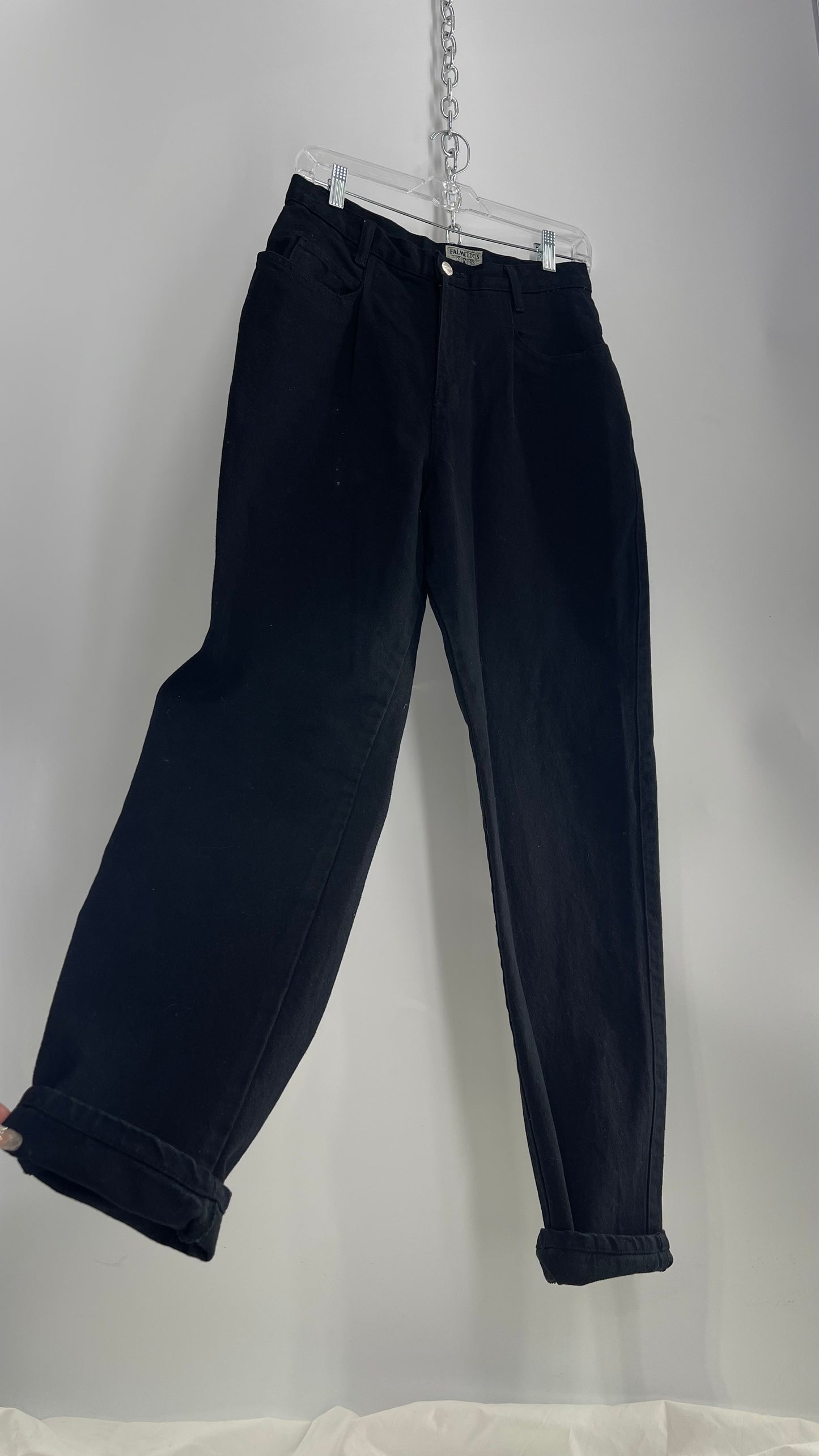 Vintage 1990s Palmetto Black High Waisted Jean (11)