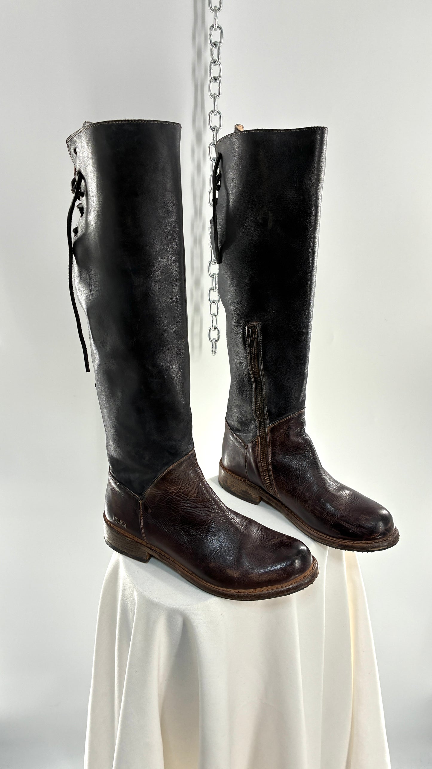 Vintage BEDSTÜ Manchester Two Toned Tall Riding Boots (7)
