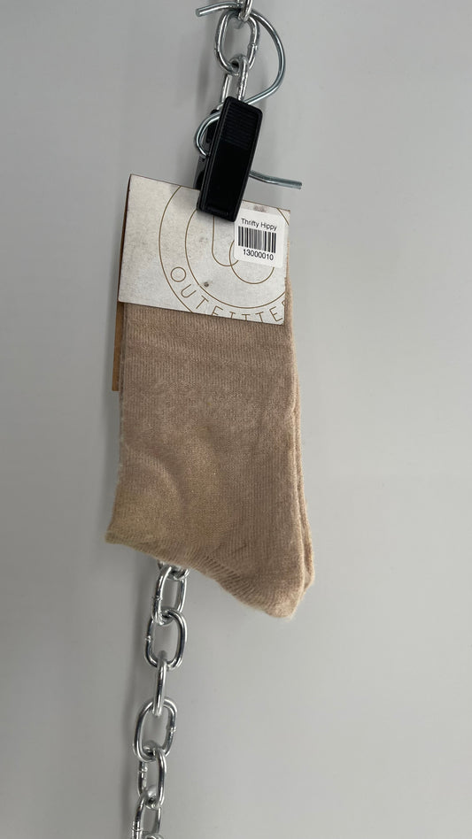 Urban Outfitters Tan Socks