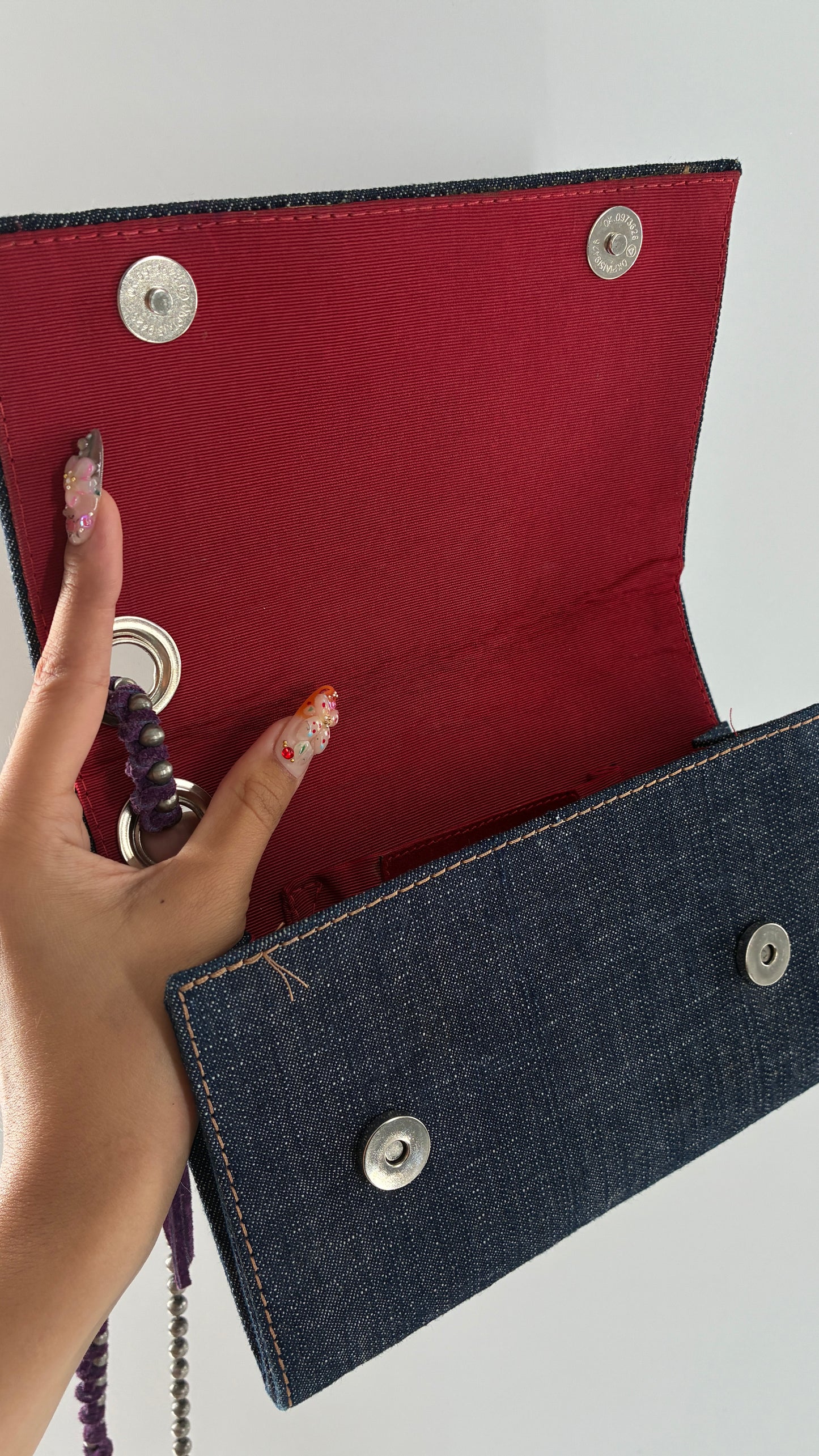 Rare 2000s ZIGI New York Embellished Archival Clutch Bag