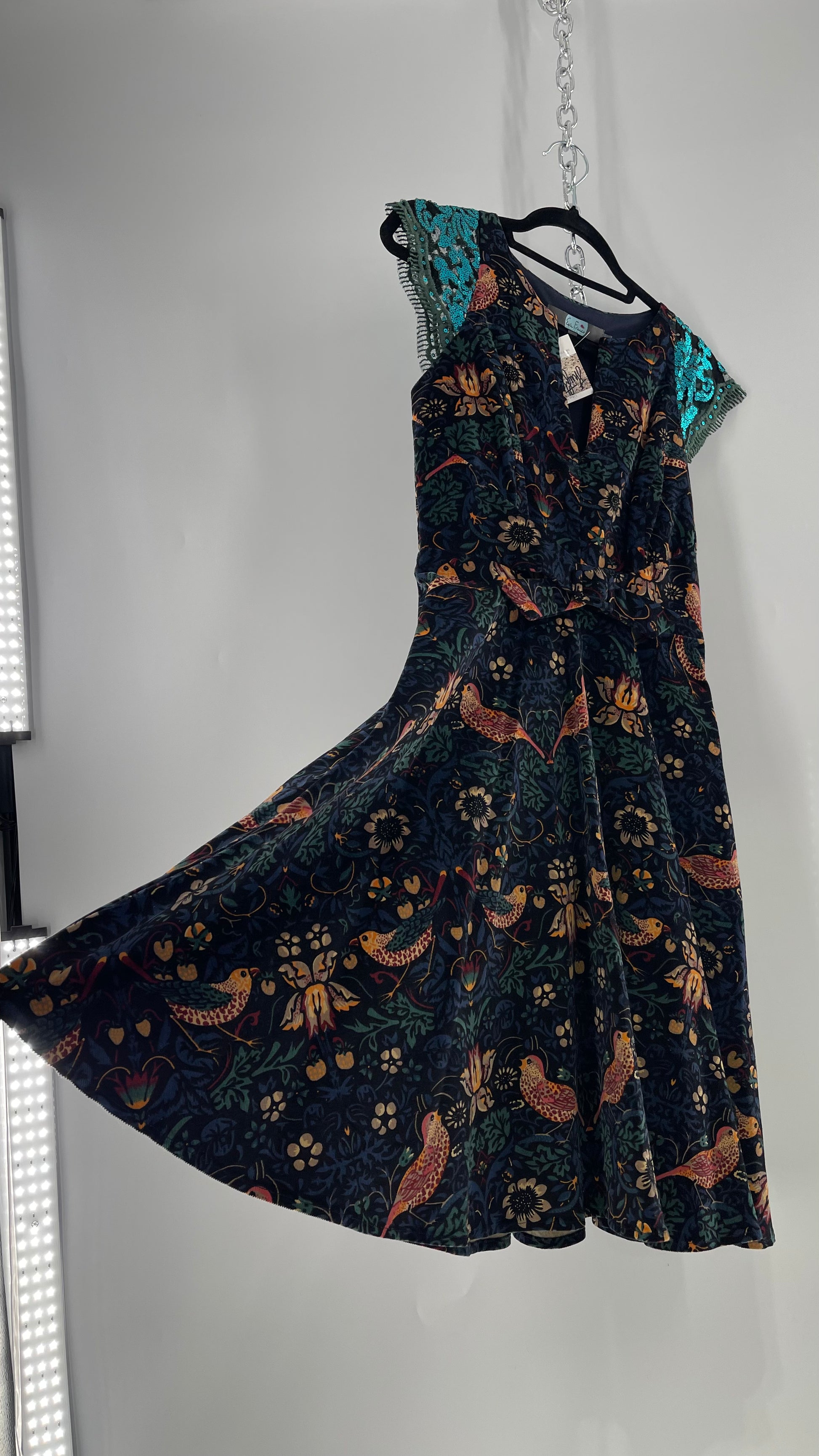 eva franco embroidered dress Brigitte Midi Lace Embroidered Midi Dress Eva Franco
