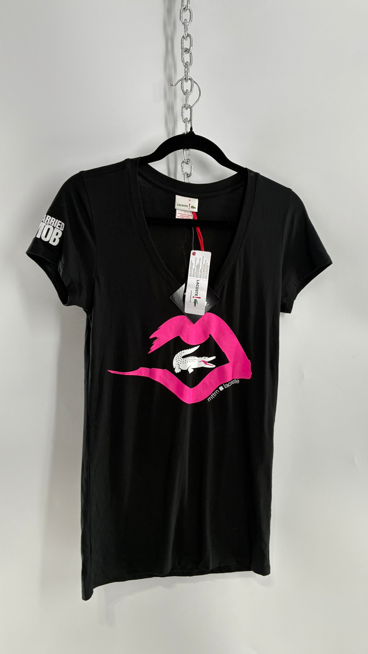 Vintage MARRIED TO THE MOB X LACOSTE (Medium)