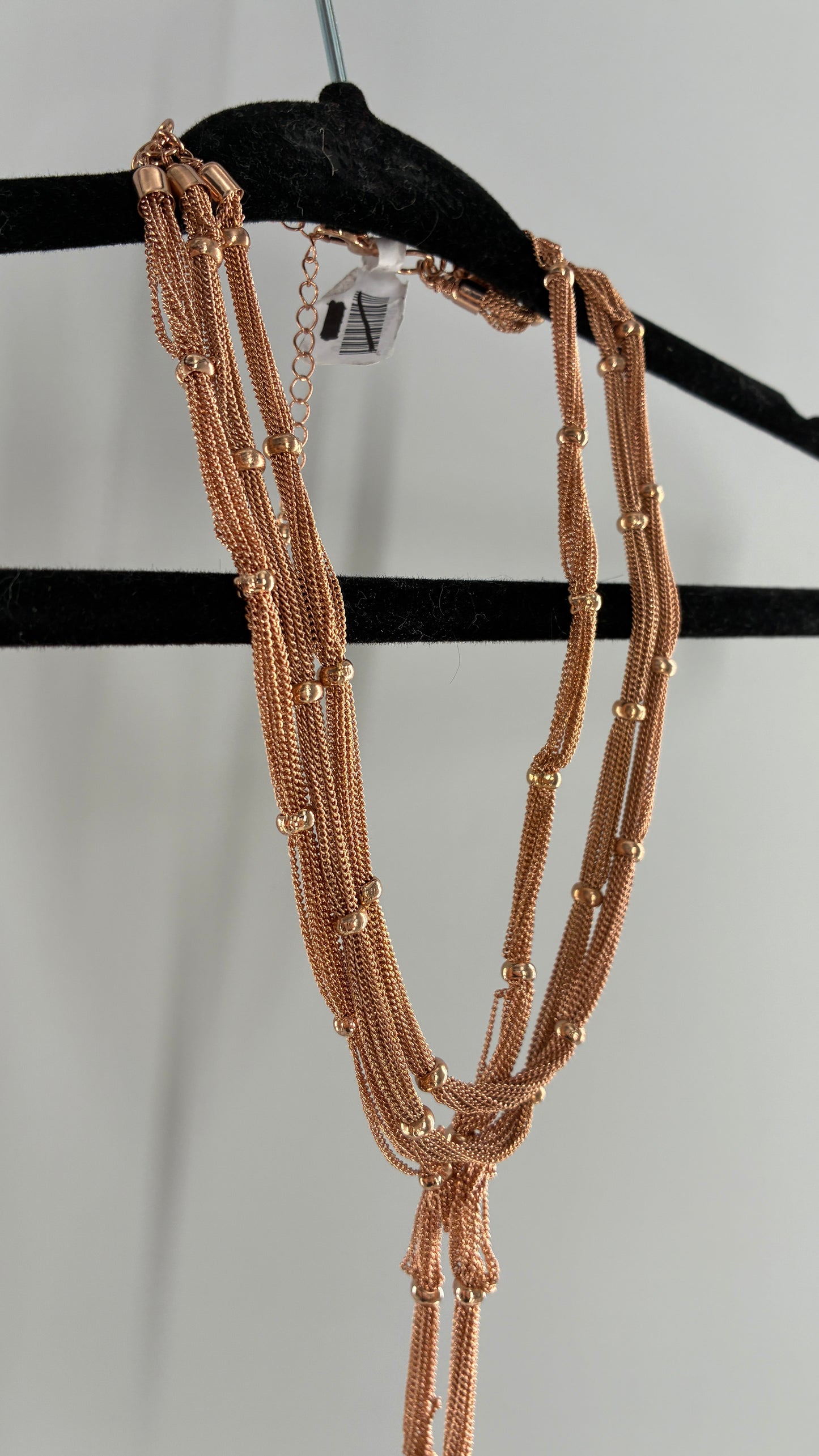Free People Layered Bronze Chain Necklace