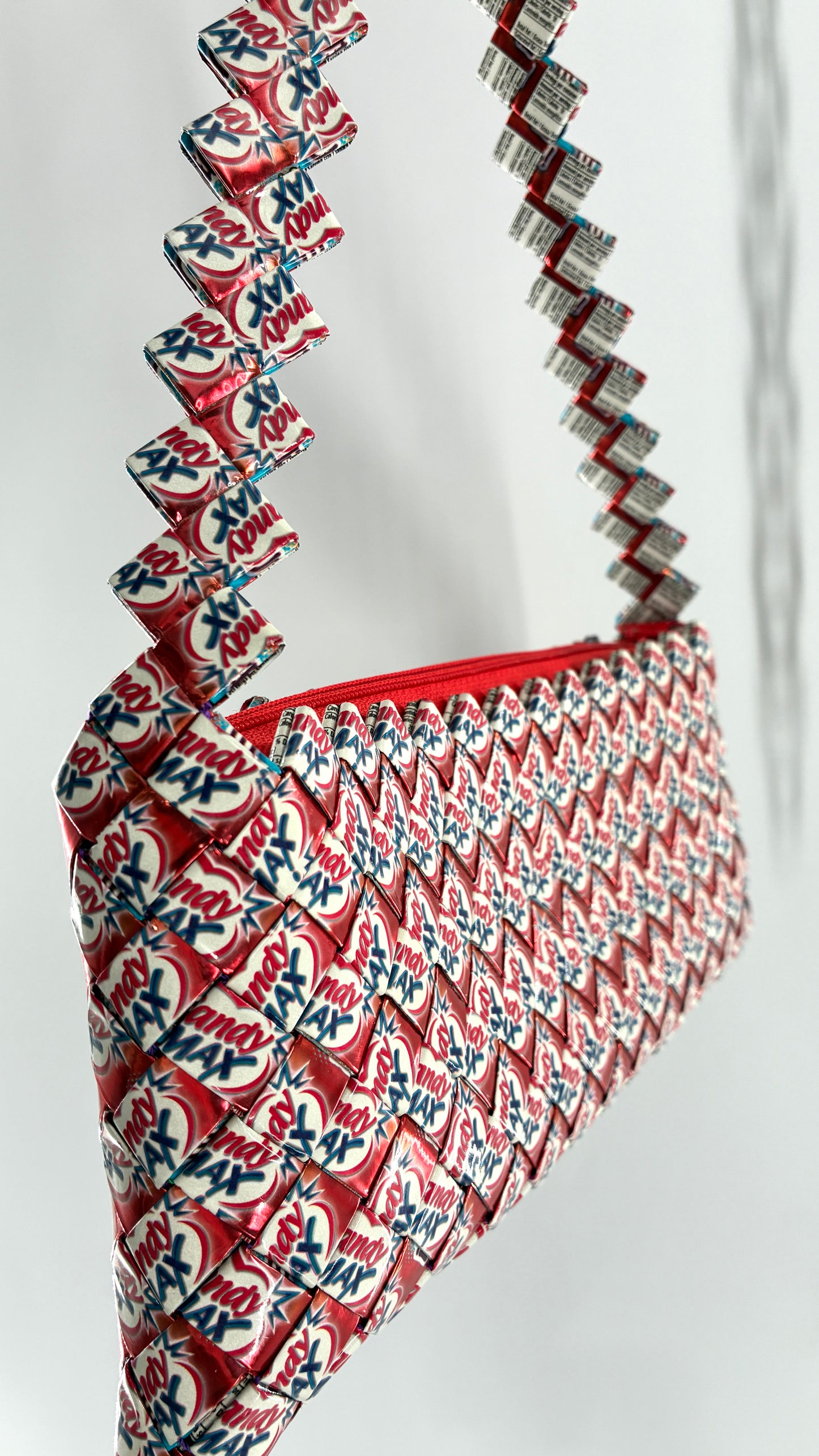 Vintage Candy Wrapper Shoulder Purse