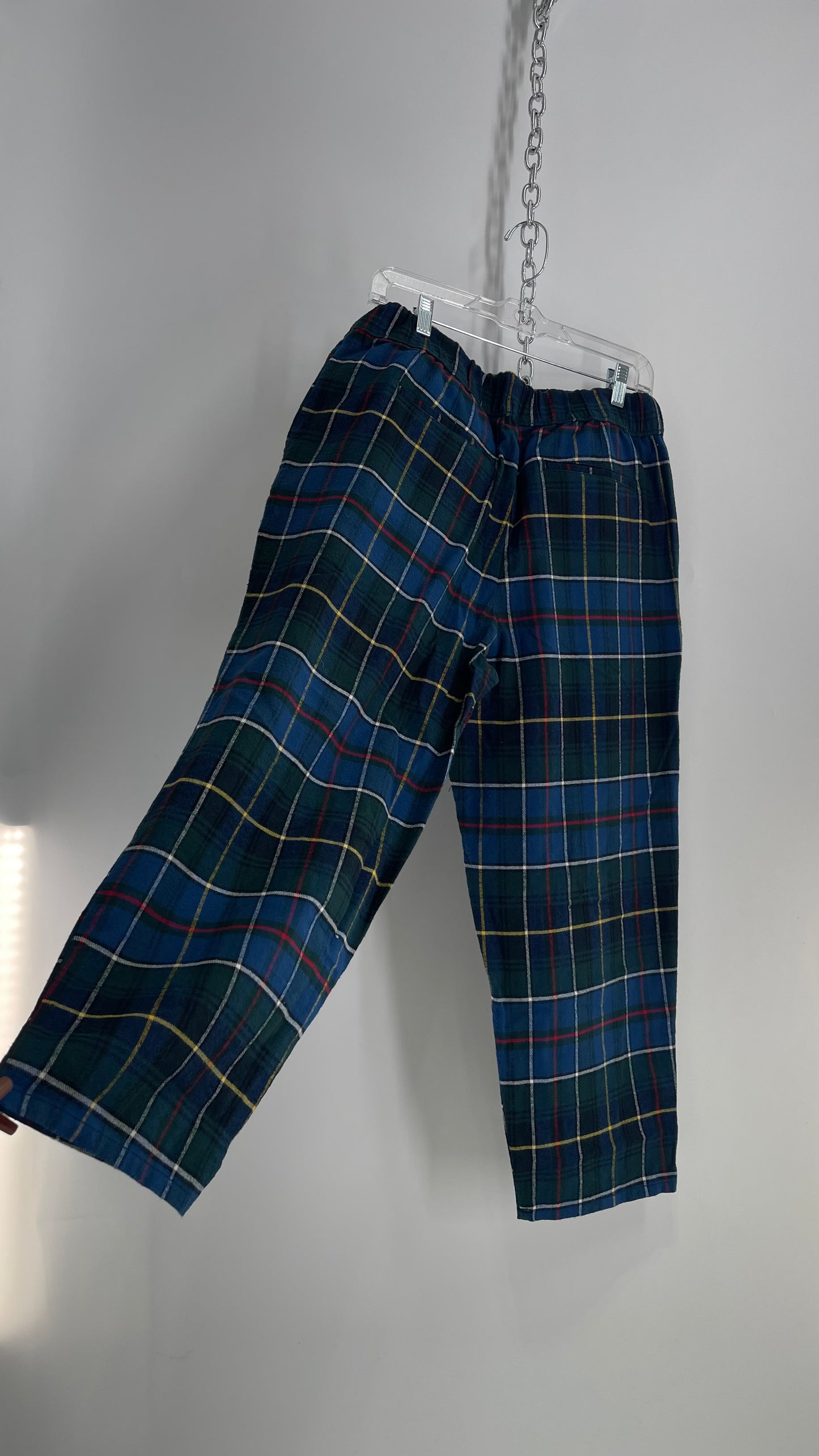 Urban Outfitters Flannel Plaid Straight Legs (Large)