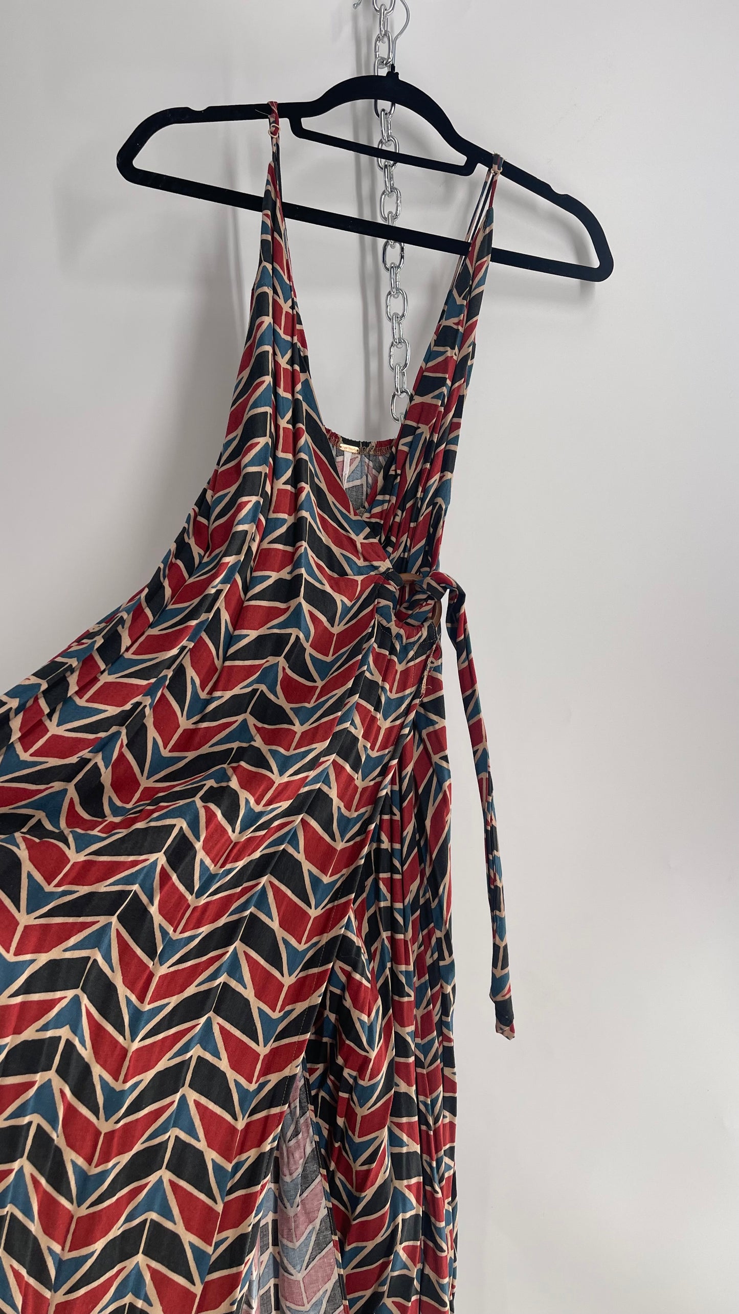 Free People Patterned Free Flow Dress (Small)