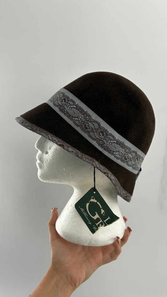 Deadstock Vintage LOUISE GREEN Millinery Hat