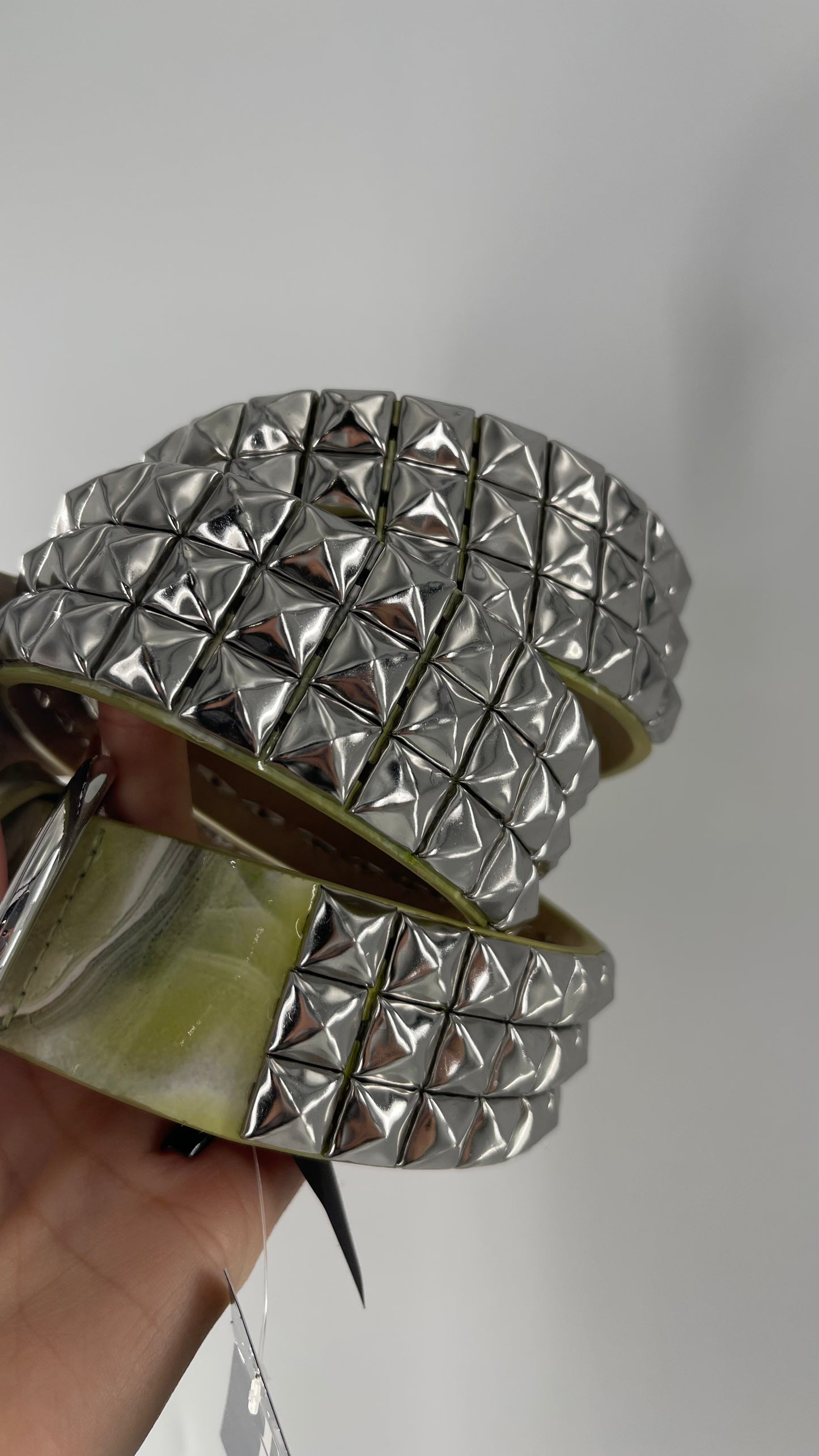 Urban Outfitters Marble Studded Belt (Medium)