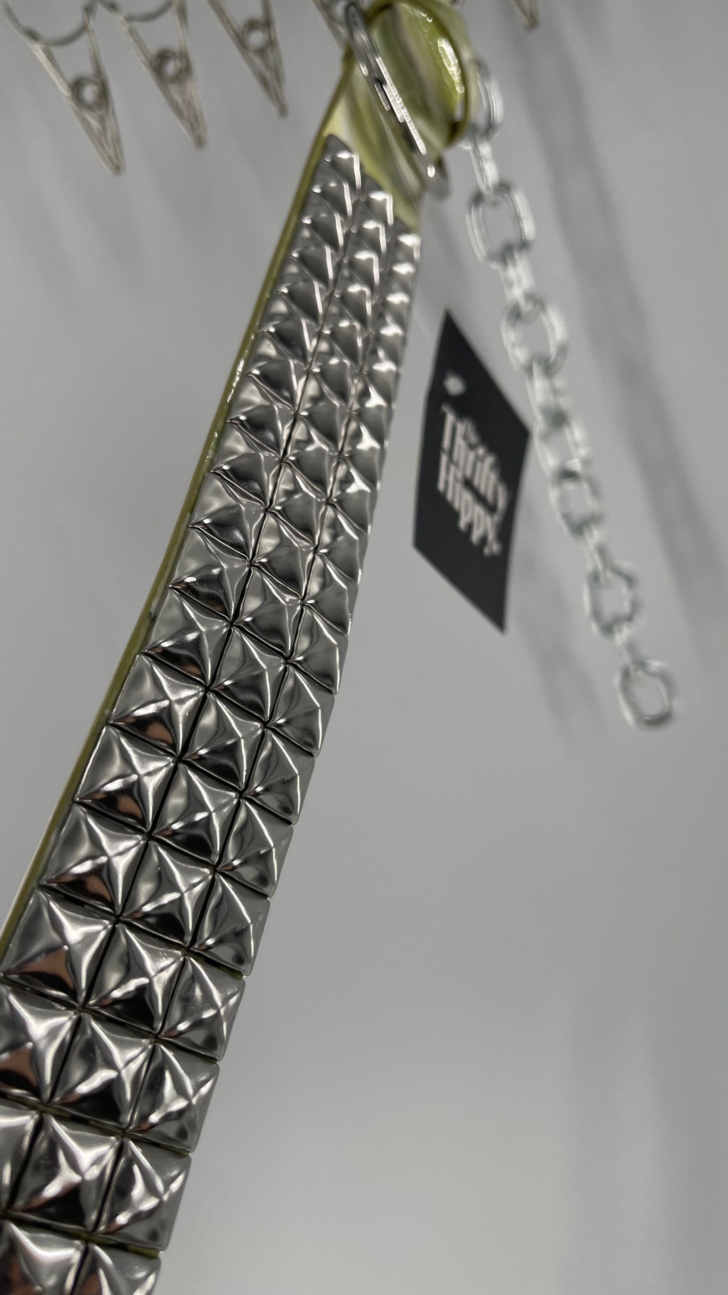 Urban Outfitters Marble Studded Belt (Medium)