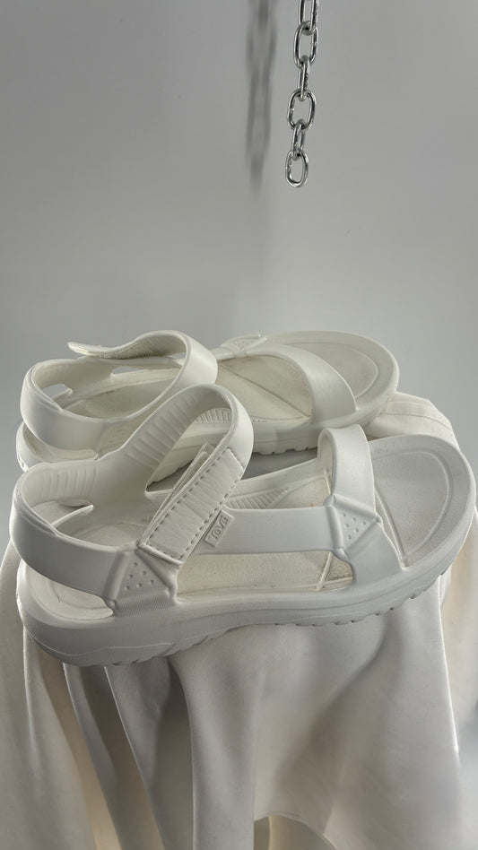 Vintage TEVA White Hurricane Drift Sandal (M8 W10)