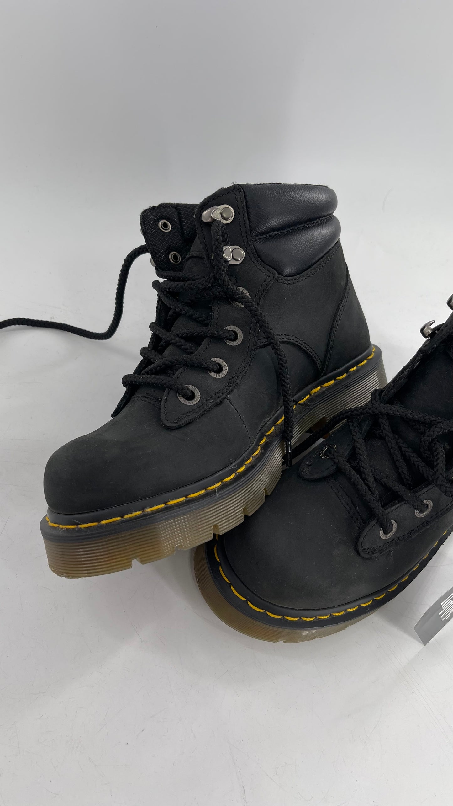 Doc Martens Industrial Black Combat Boots (6)