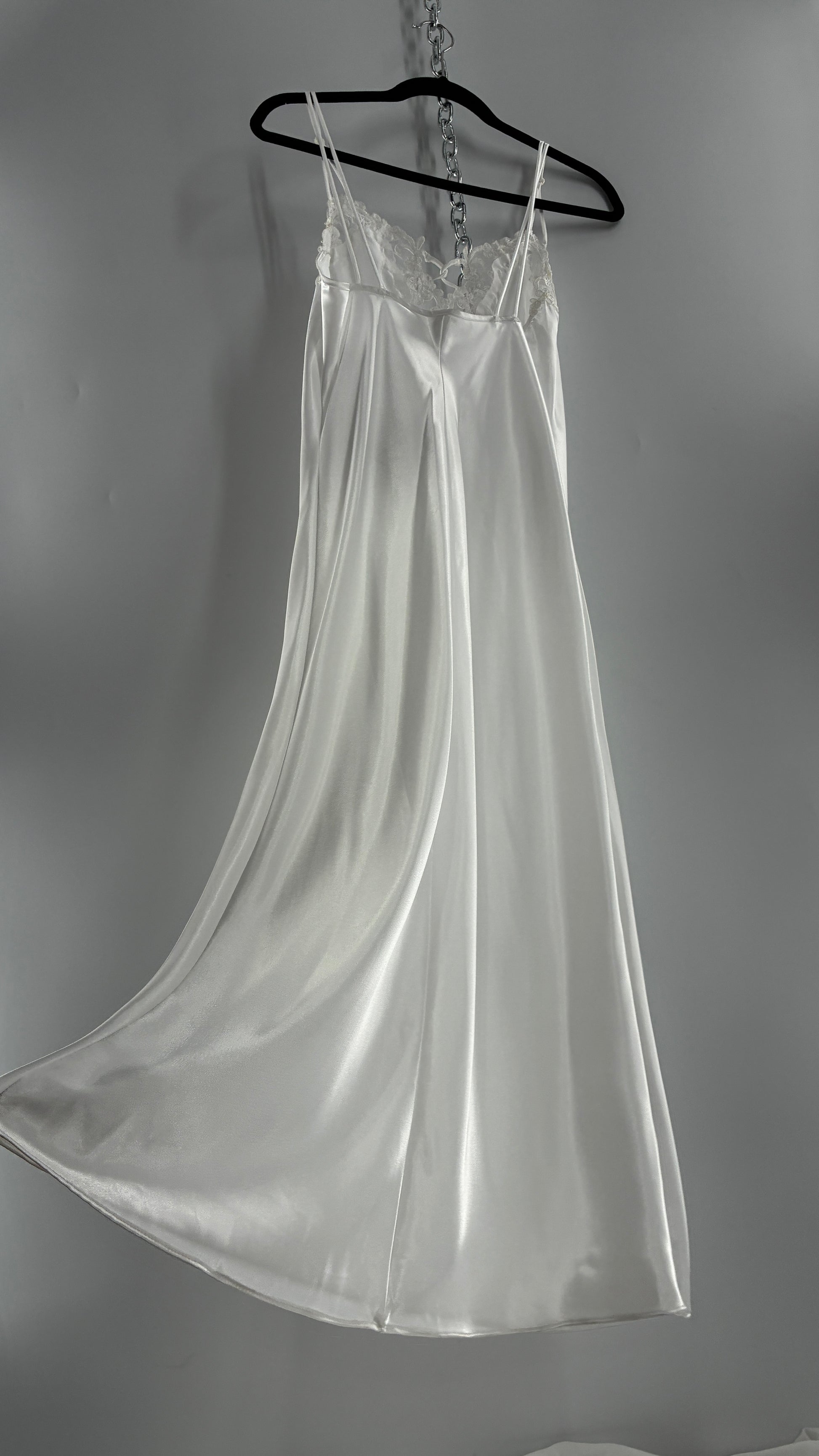 white silk night dress Silky Dreams Nightdress (Pre-order)