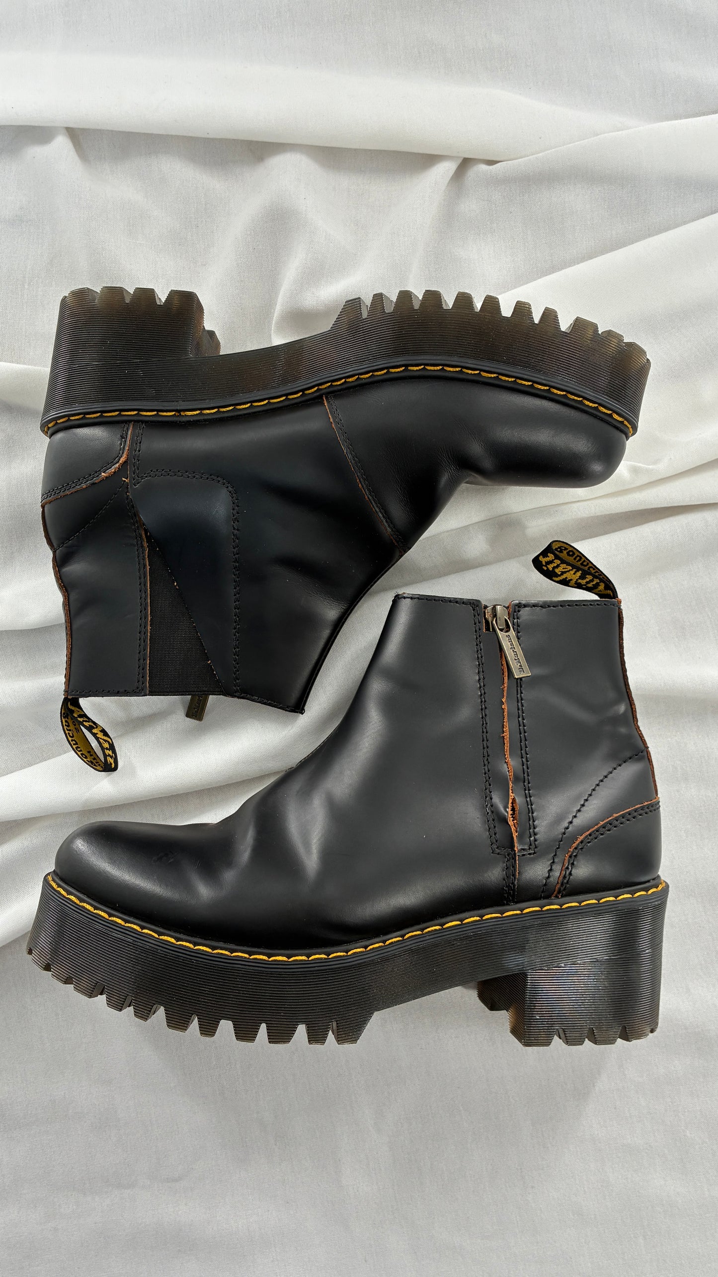 Vintage Doctor Martens Platform Rometty II Chelsea Boot (10)