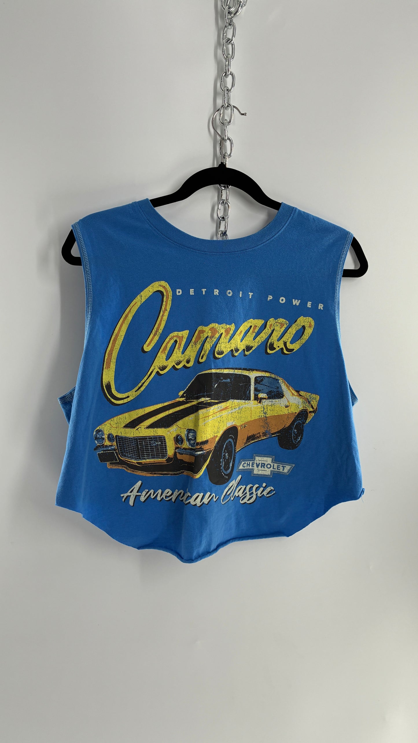 Vintage Official General Motors Graphic Cropped T (XL)