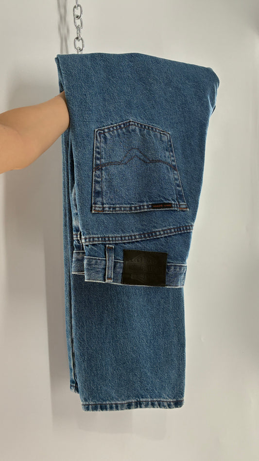 Vintage Harley Davidson Unisex Straight Leg Jeans (36x32)