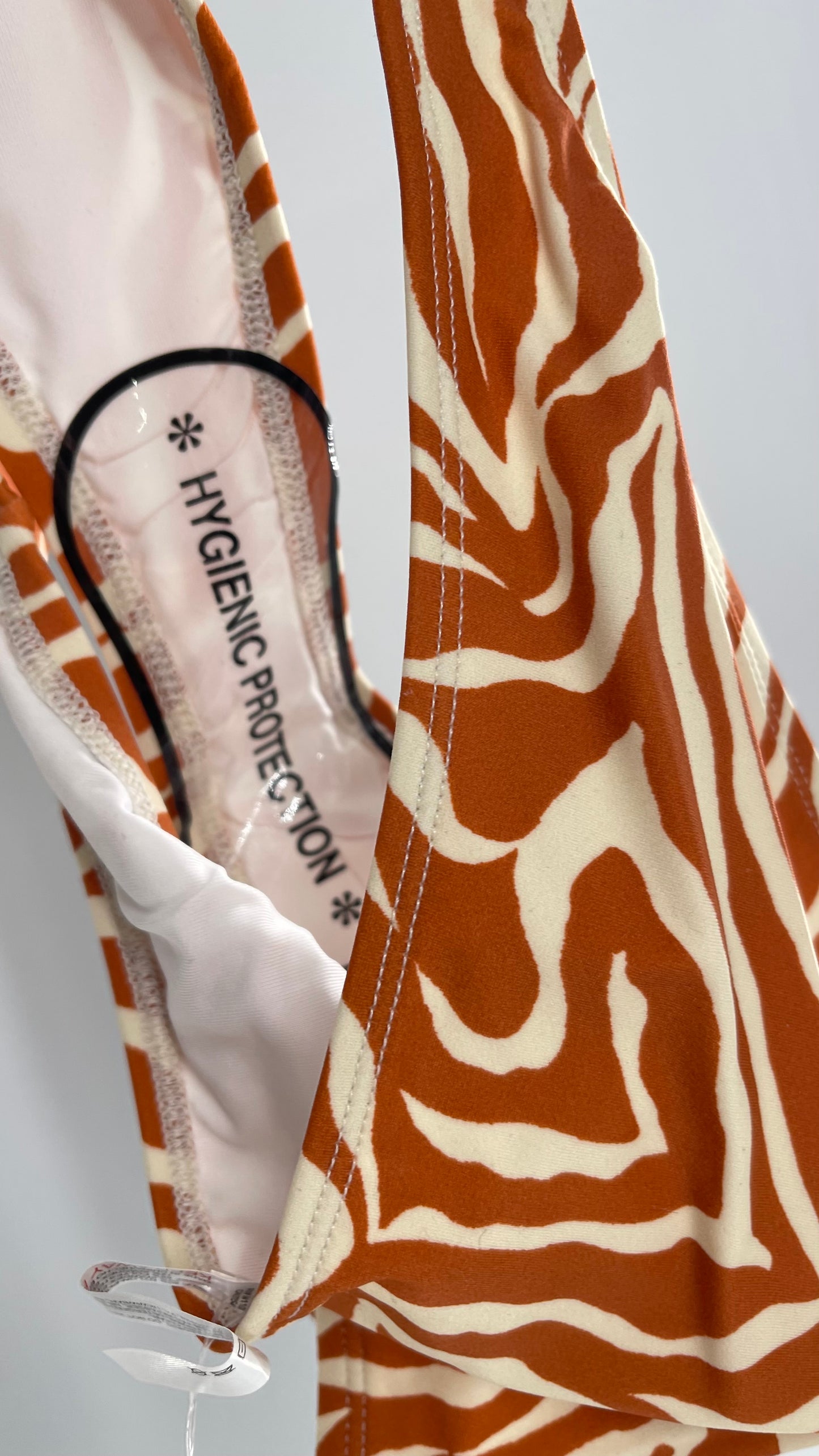 Urban Outfitters Out from Under Zebra Patterned Swim Bottoms (Large)
